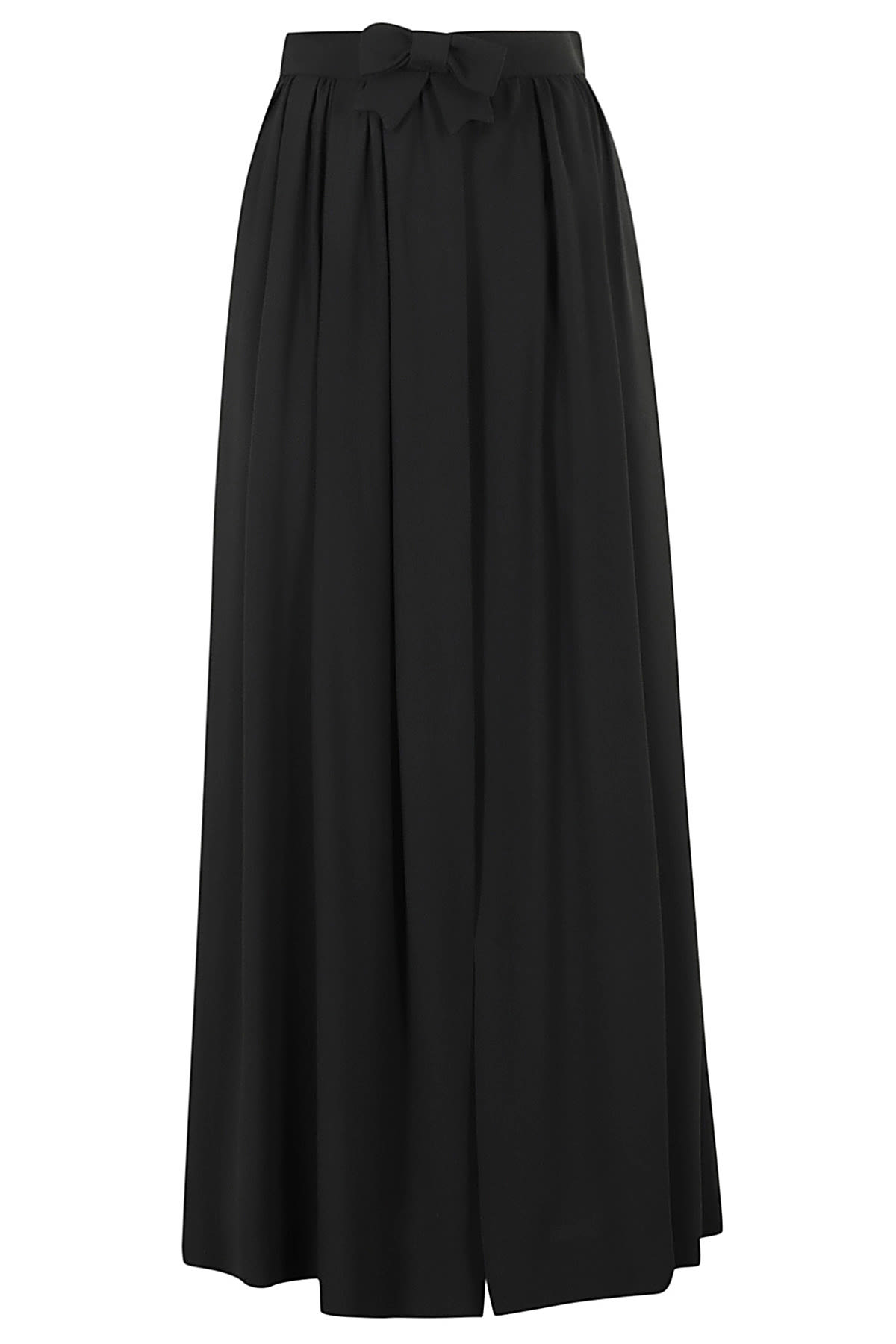 Bow Detailed Wide Leg Pants