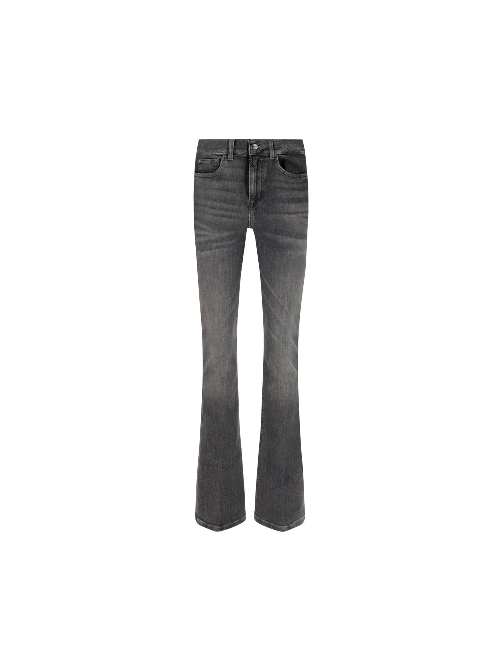 Shop 7 For All Mankind Soho Jeans In Grey