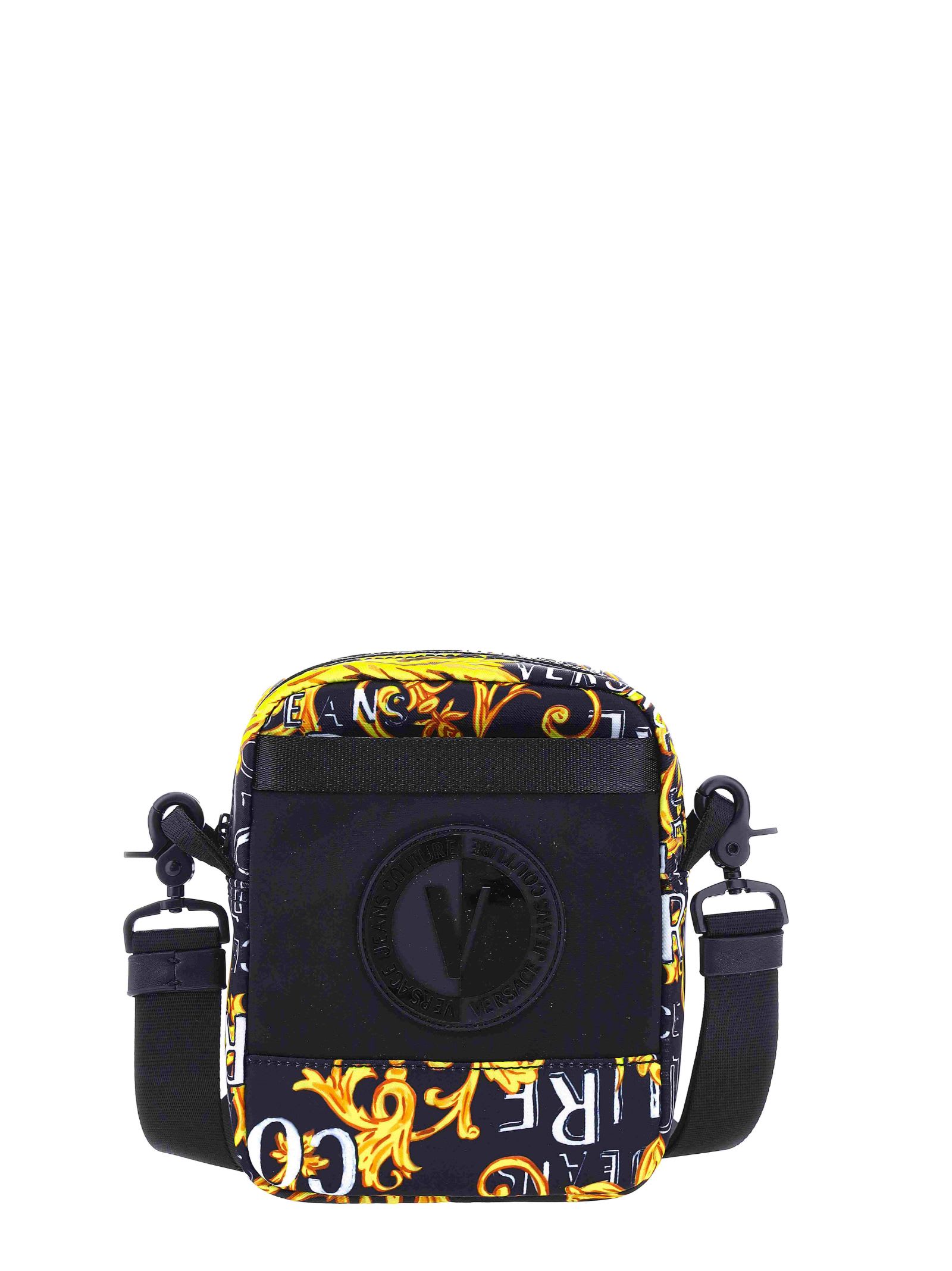 Versace Jeans Couture Bag In Black/gold