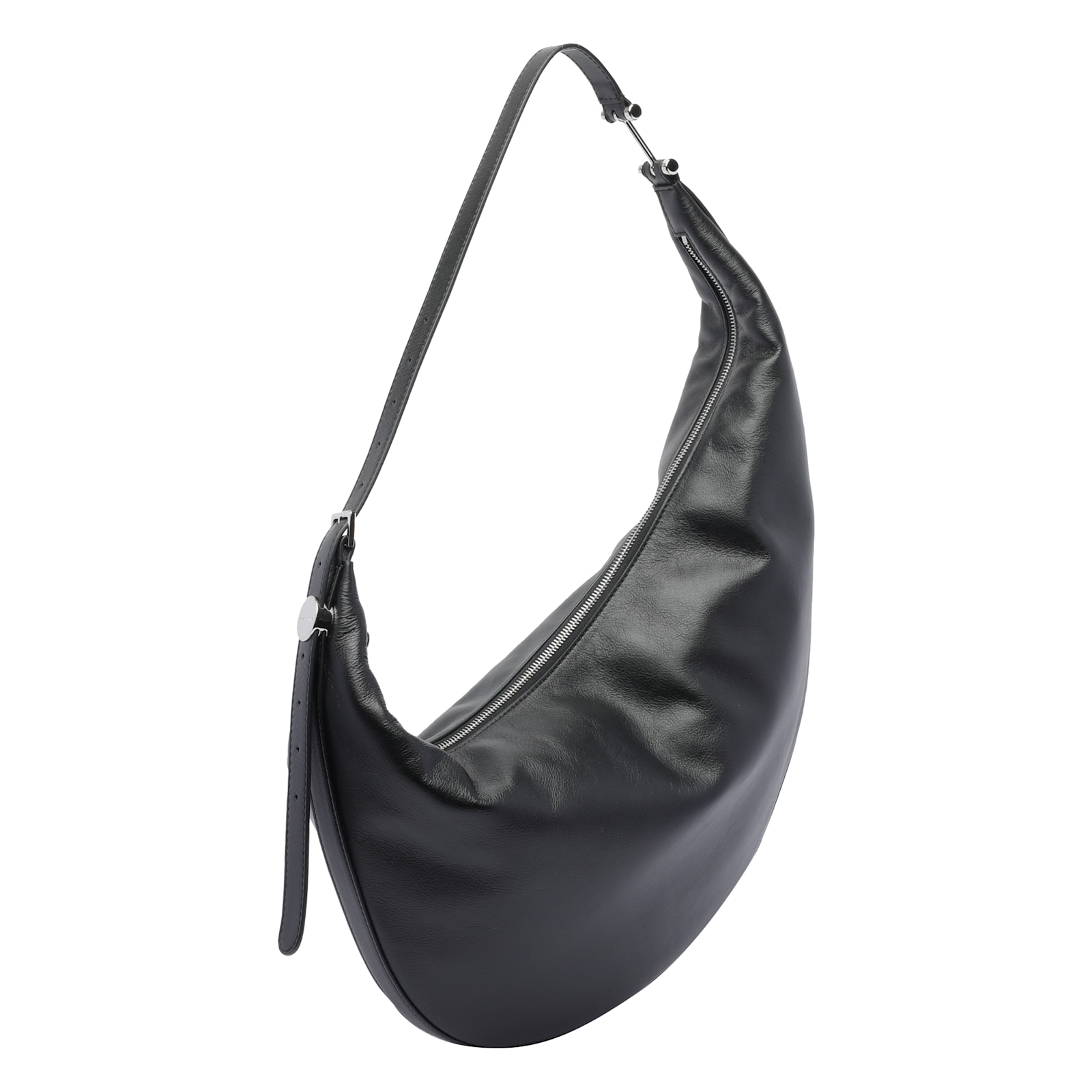 Marni Small Bag With Smooth Finish And Adjustable Strap In Black