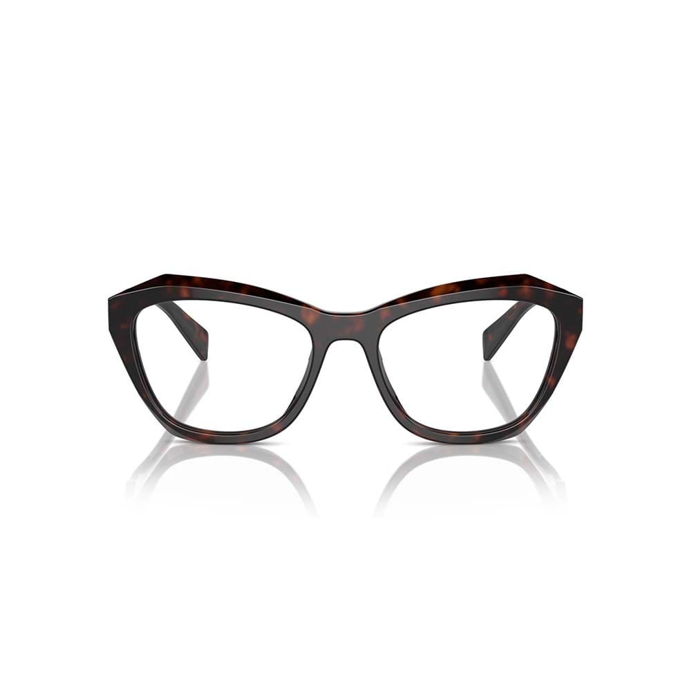 Shop Prada Glasses In Marrone