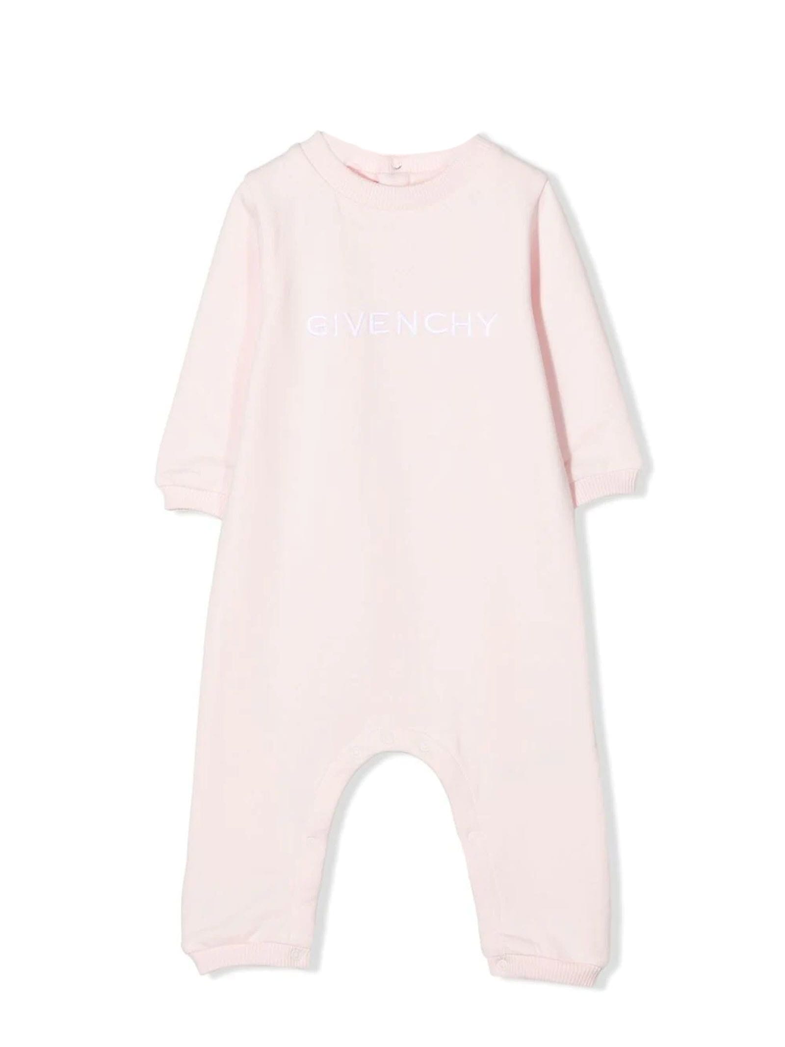 Givenchy Pink Cotton Romper