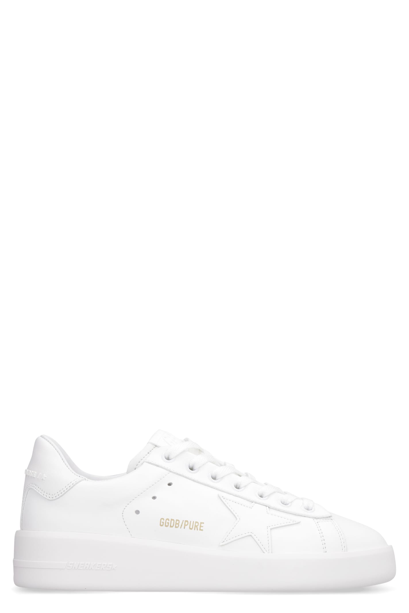Golden Goose Pure Star Leather Low-top Sneakers
