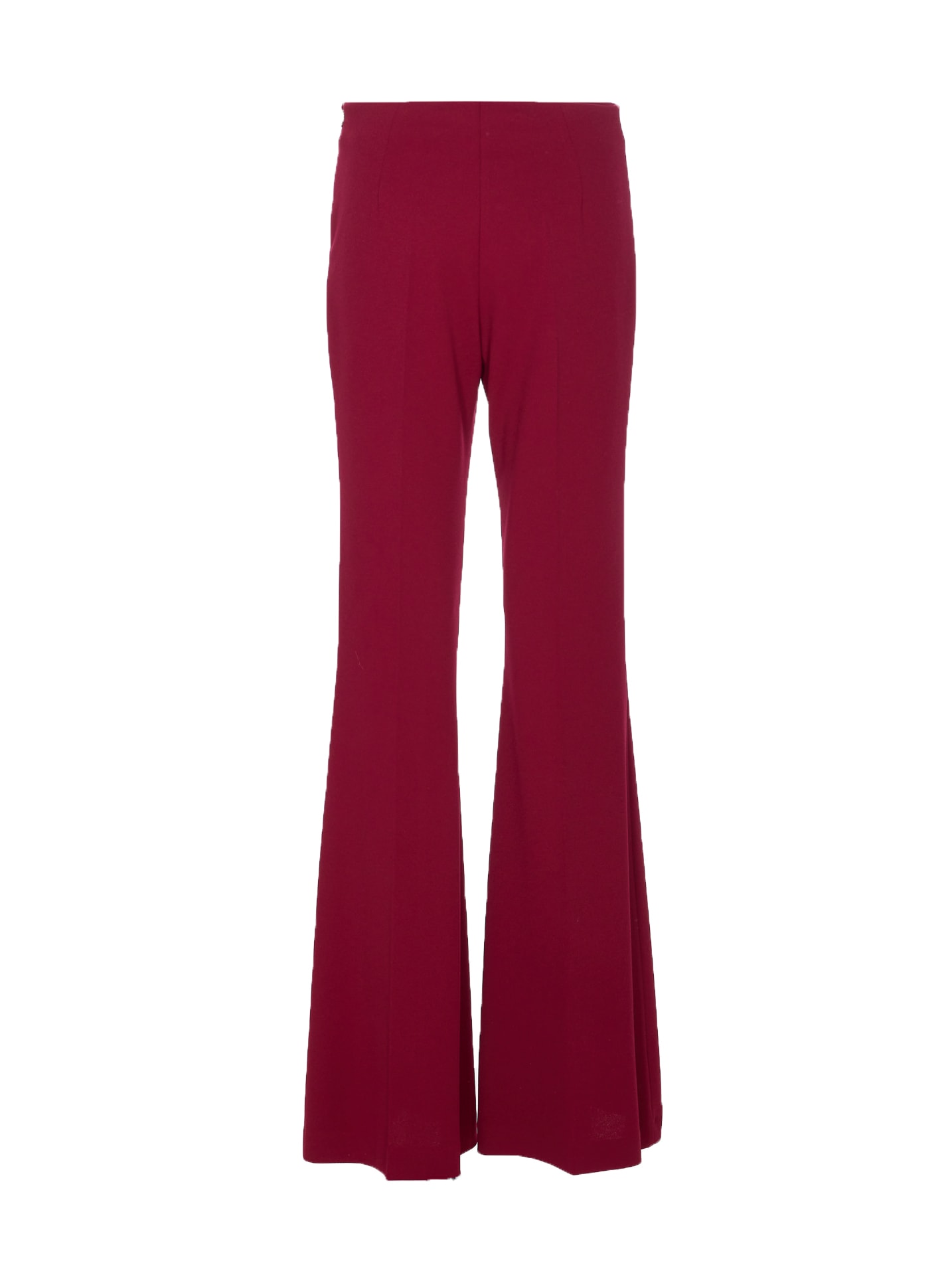 Aniye By Logo-detail Trousers In Burgundy