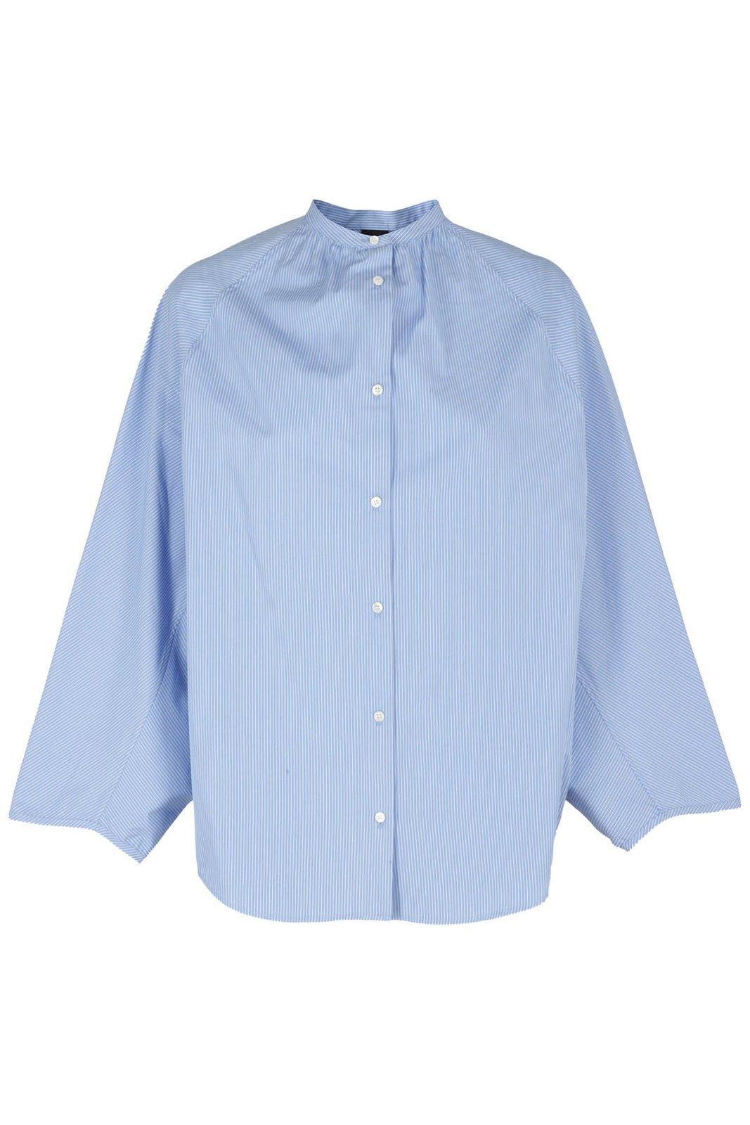 ASPESI STRIPED BUTTONED SHIRT