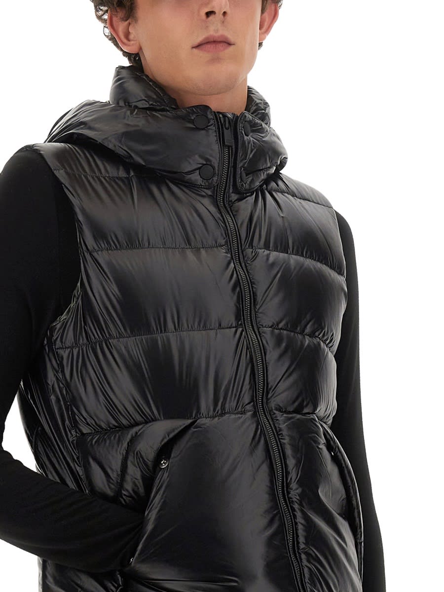 Shop Tatras Vest With Zip. In Black