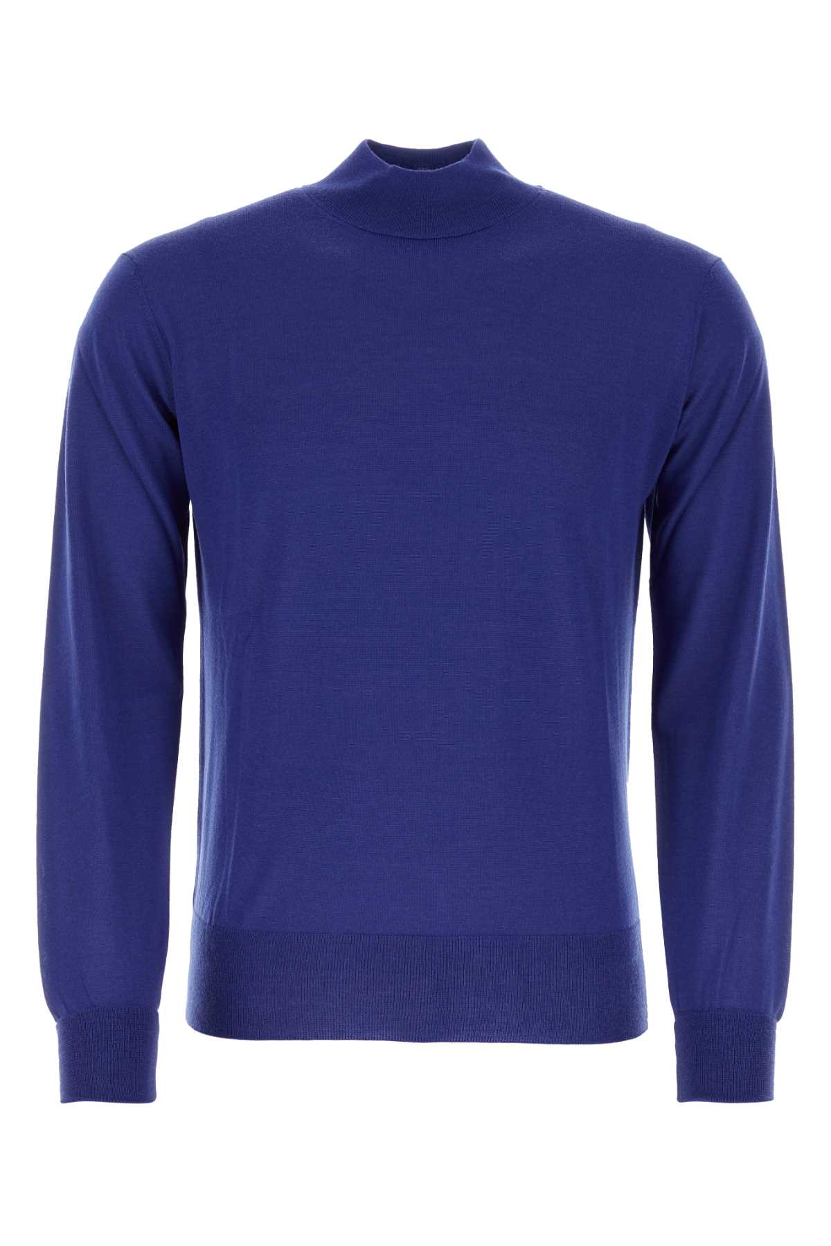 Electric Blue Wool Sweater