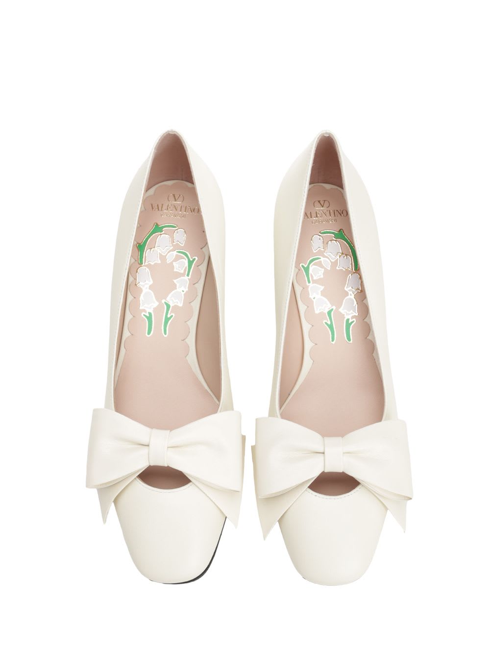 Shop Valentino Bowow Pumps