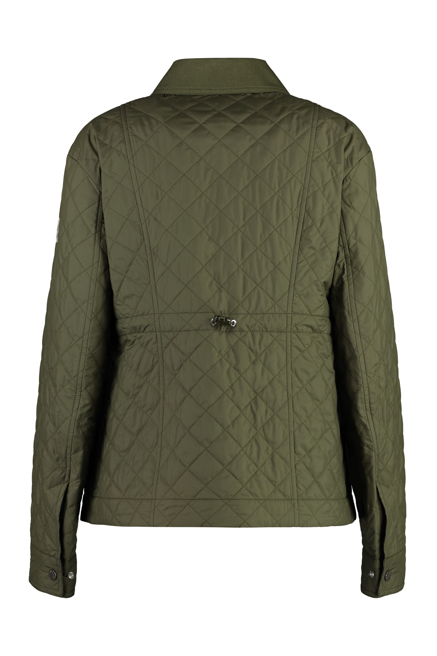 Shop Moncler Galene Techno Fabric Jacket In Green