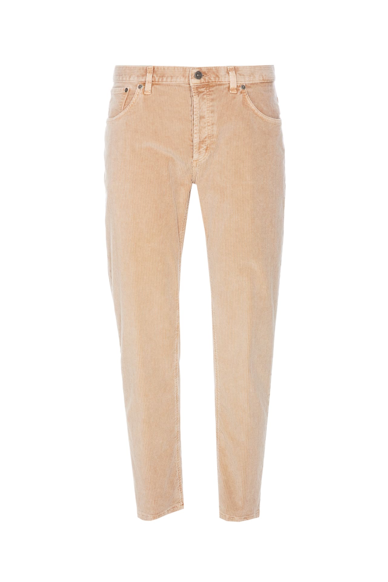 Shop Dondup Brighton Pants In Beige