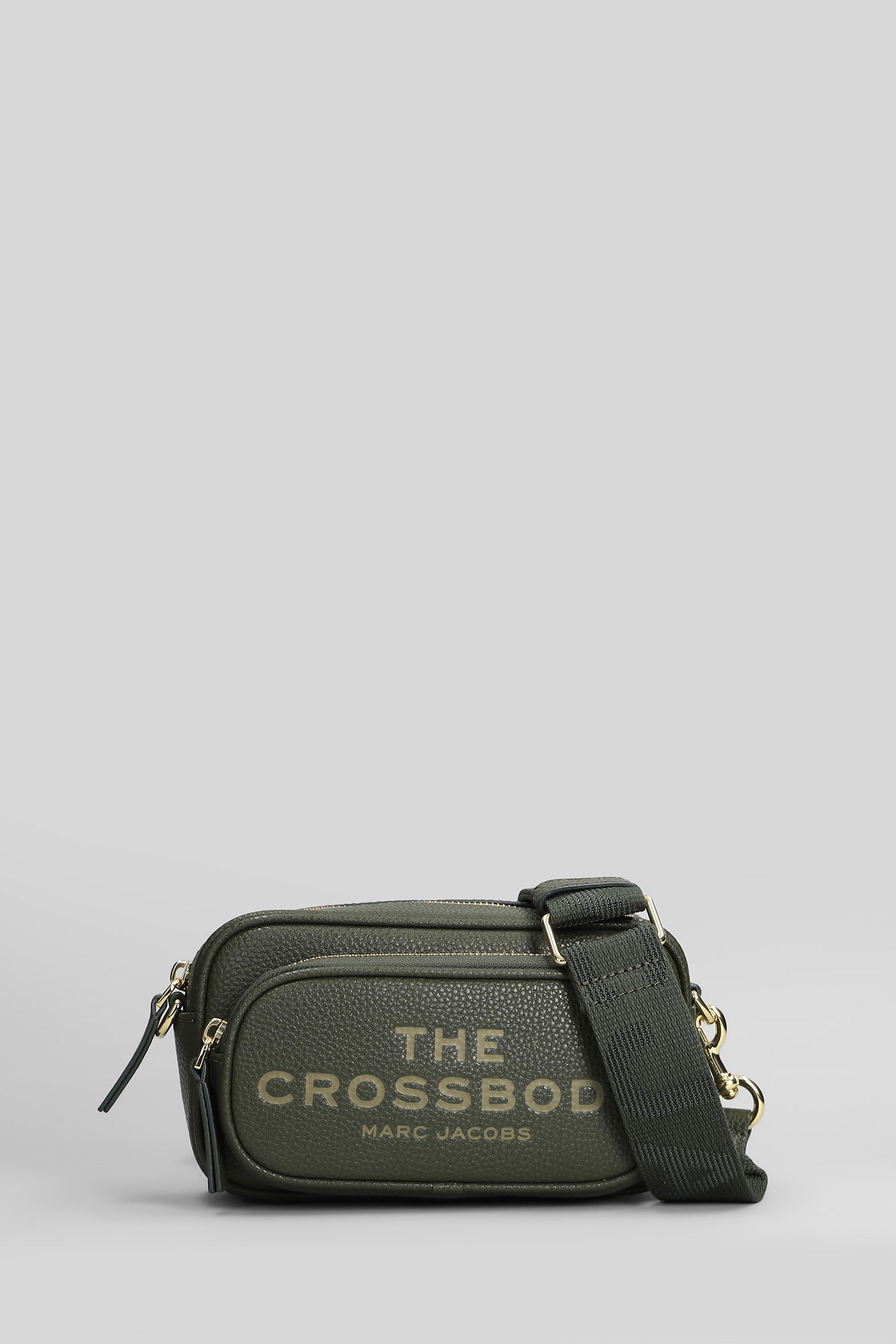 Marc Jacobs Textured Crossbody Bag For Everyday Use In Green