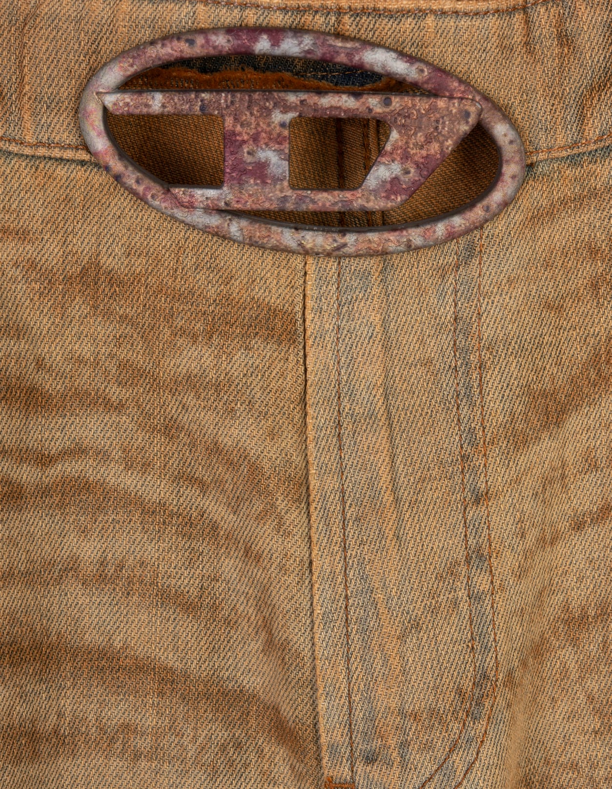 Shop Diesel Straight Jeans 2010 D-macs 0ajet In Brown