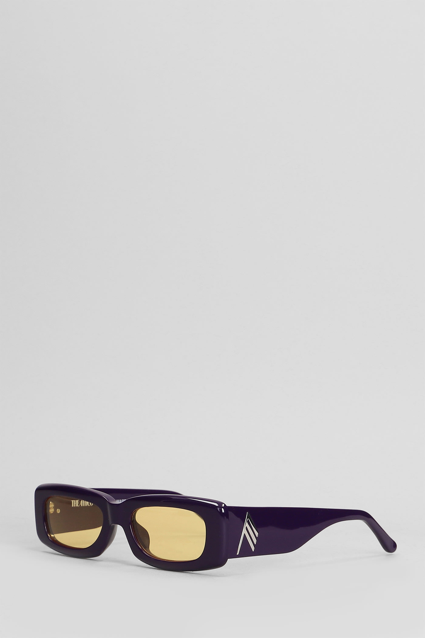 Attico Mafra Sunglasses In Viola Acrylic In Purple