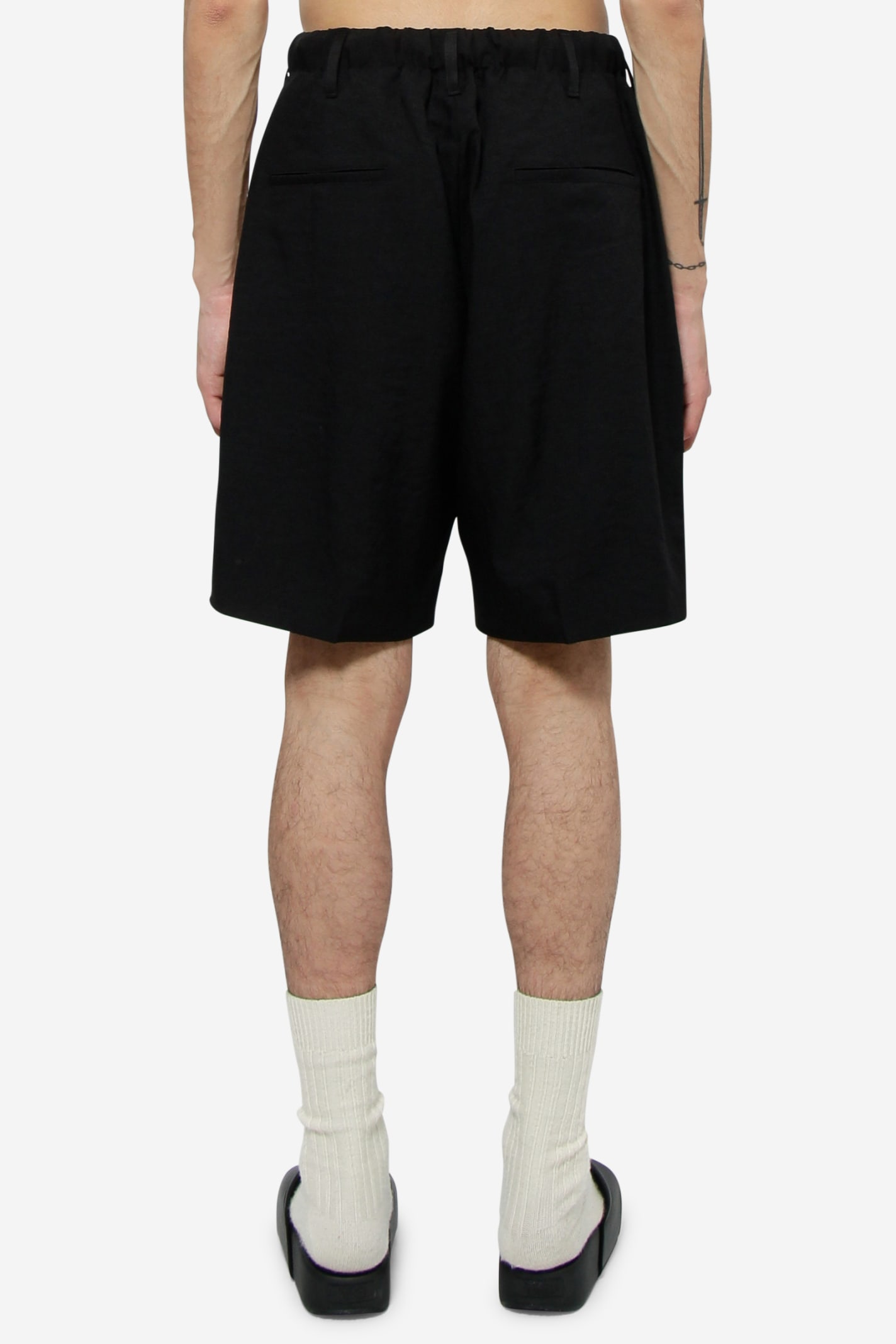 Y-3 Side Stripe Drawstring Shorts In Black | ModeSens