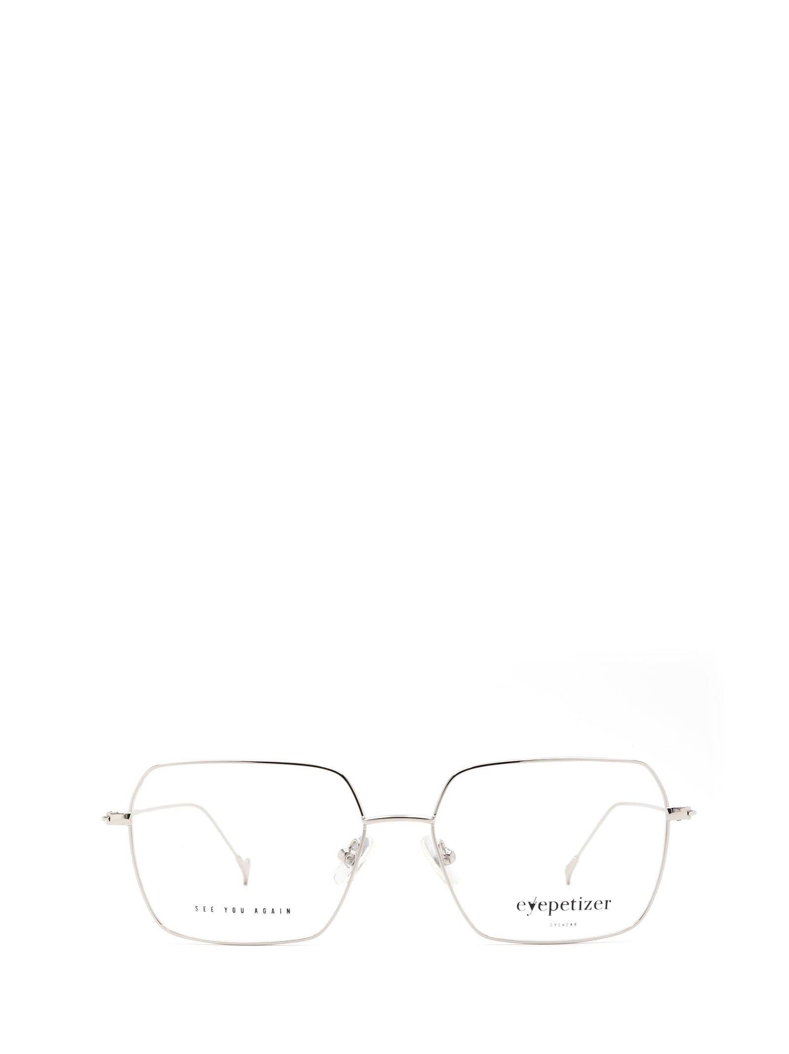 Shop Eyepetizer Santiago Silver Glasses