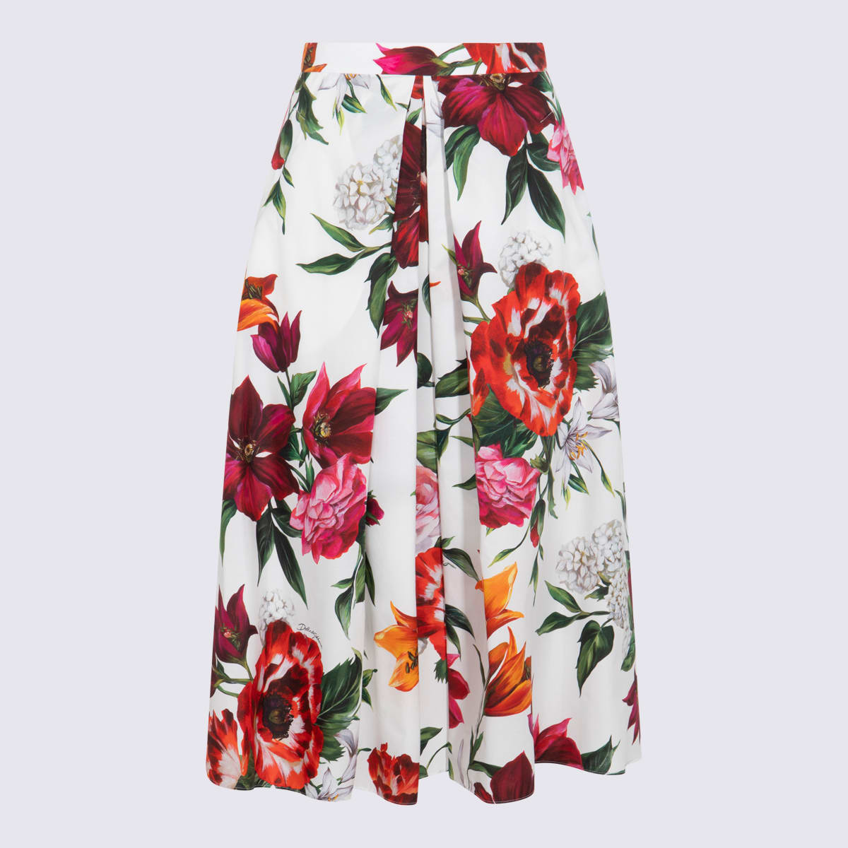 Dolce & Gabbana Multicolor Cotton Skirt