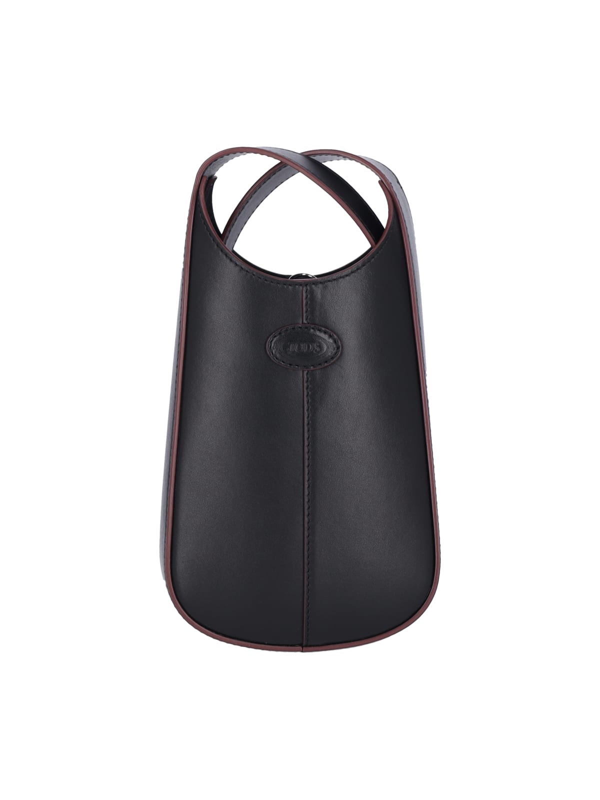 Shop Tod's Micro Bag Di Bag Hobo In Black