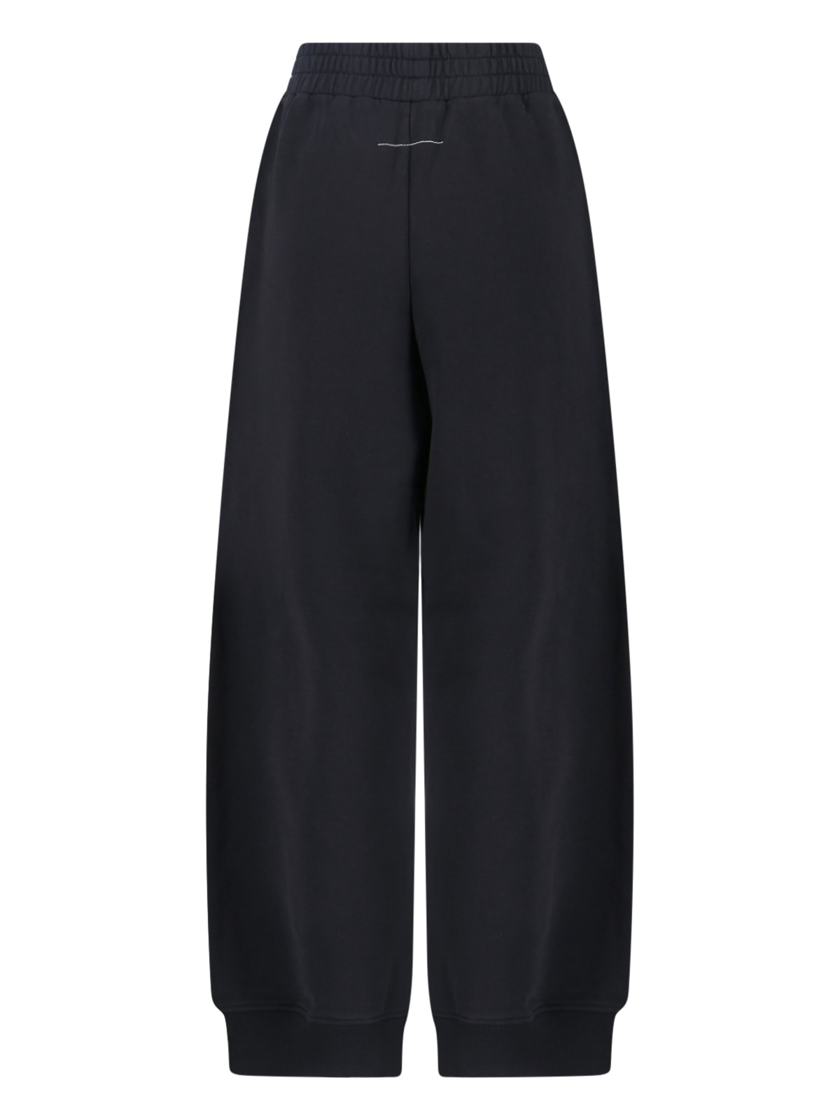 Mm6 Maison Margiela Numeric Track Pants In Black