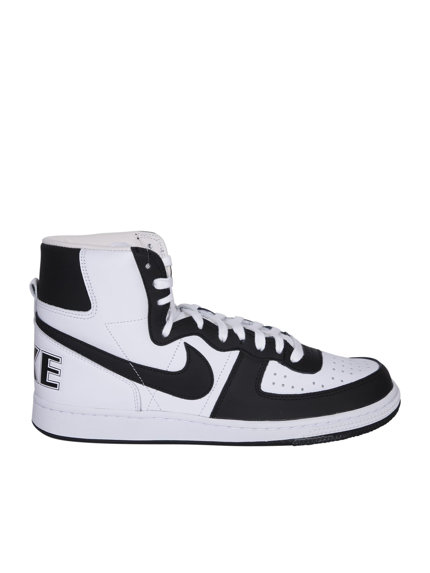 Comme Des Garçons Homme Deux Sneakers High-top Nike Terminator White/black