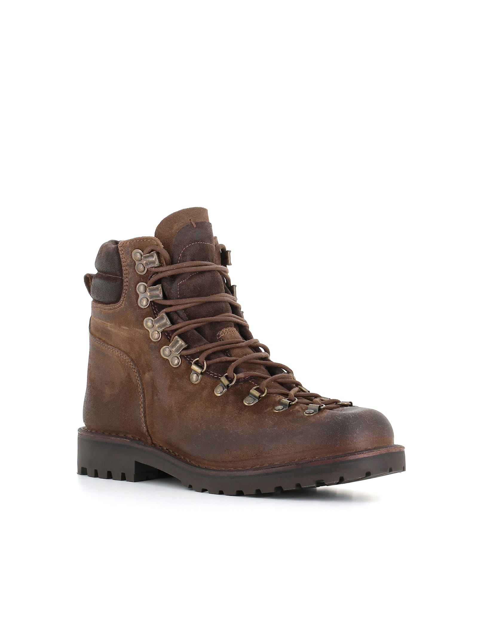 Shop Astorflex Lace-up Boot Rockflex In Brown