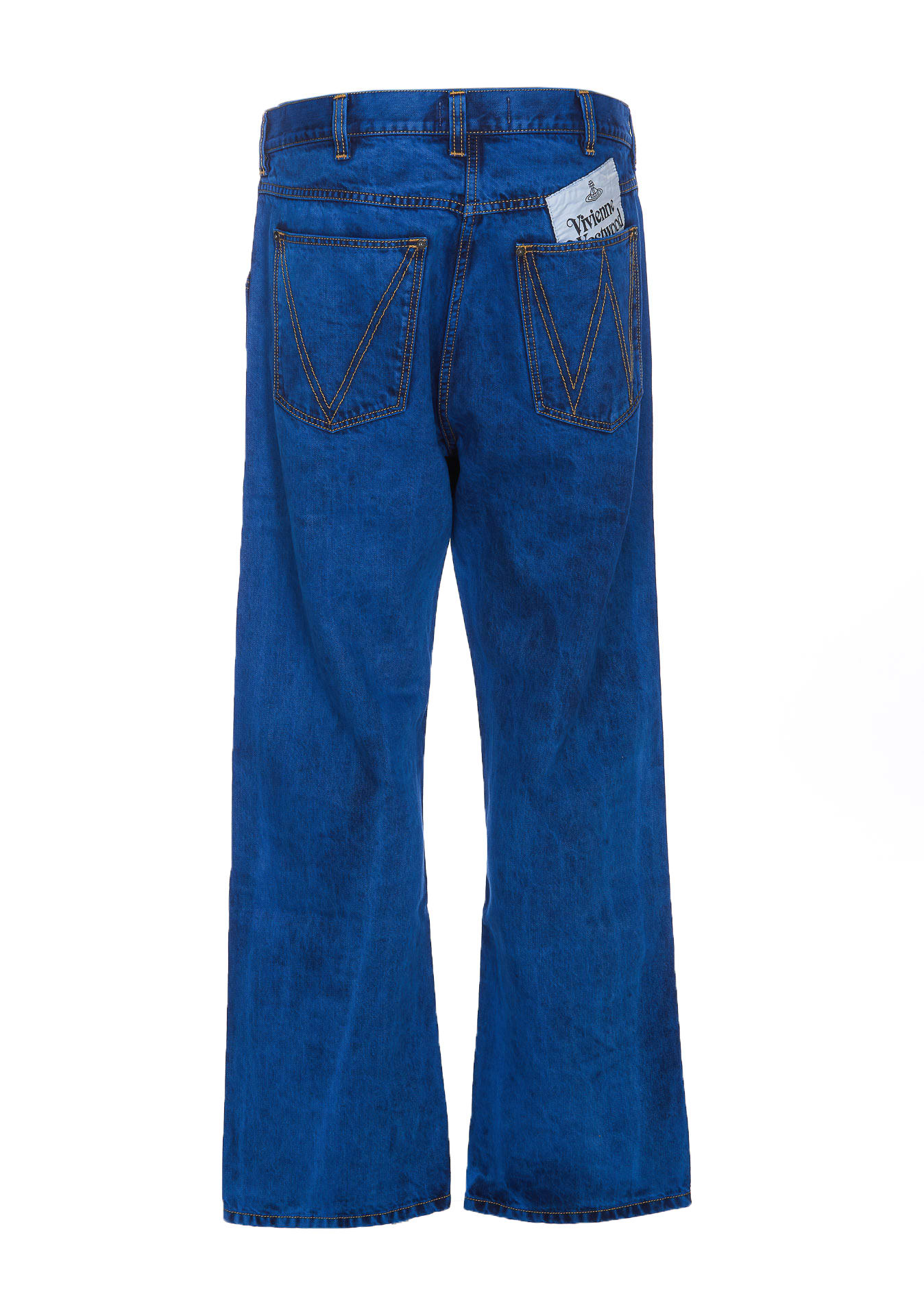 Shop Vivienne Westwood Ranch Jeans In Blue