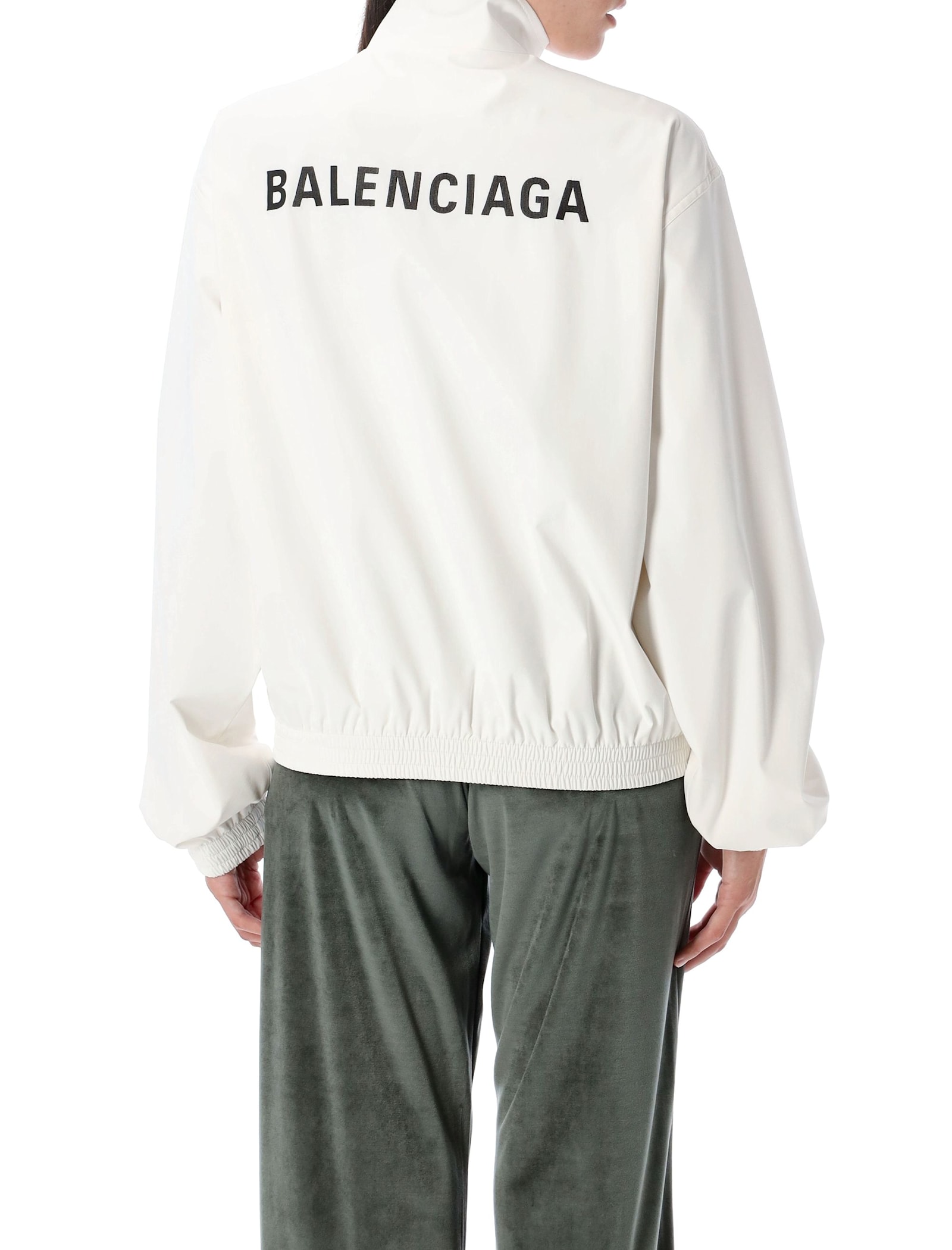 Balenciaga Track Jacket In White