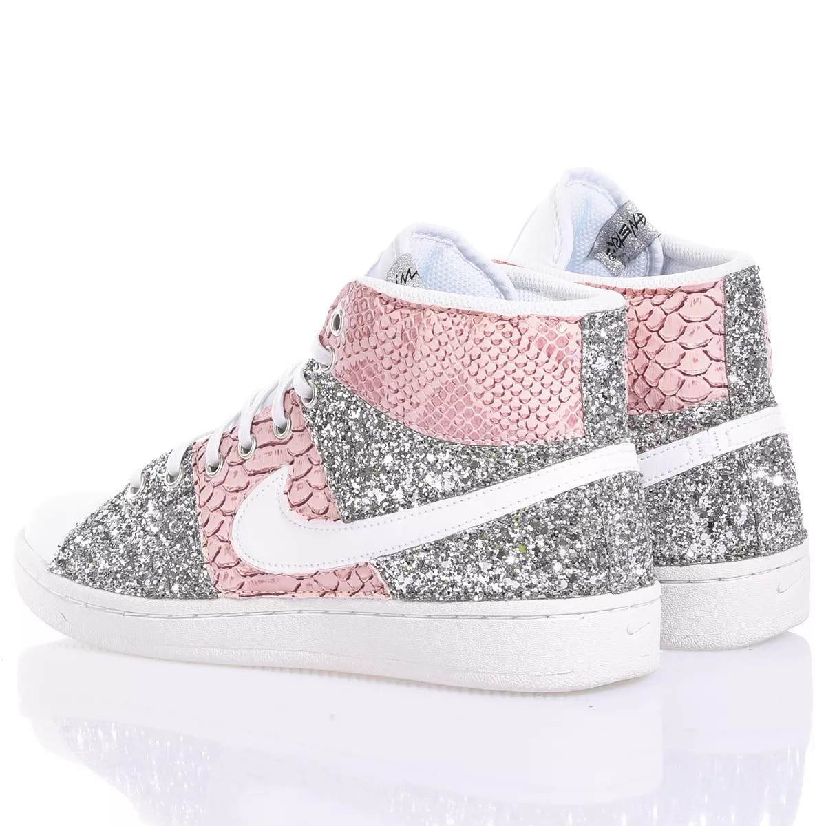 Shop Mimanera Nike Hi Pink Glam Custom