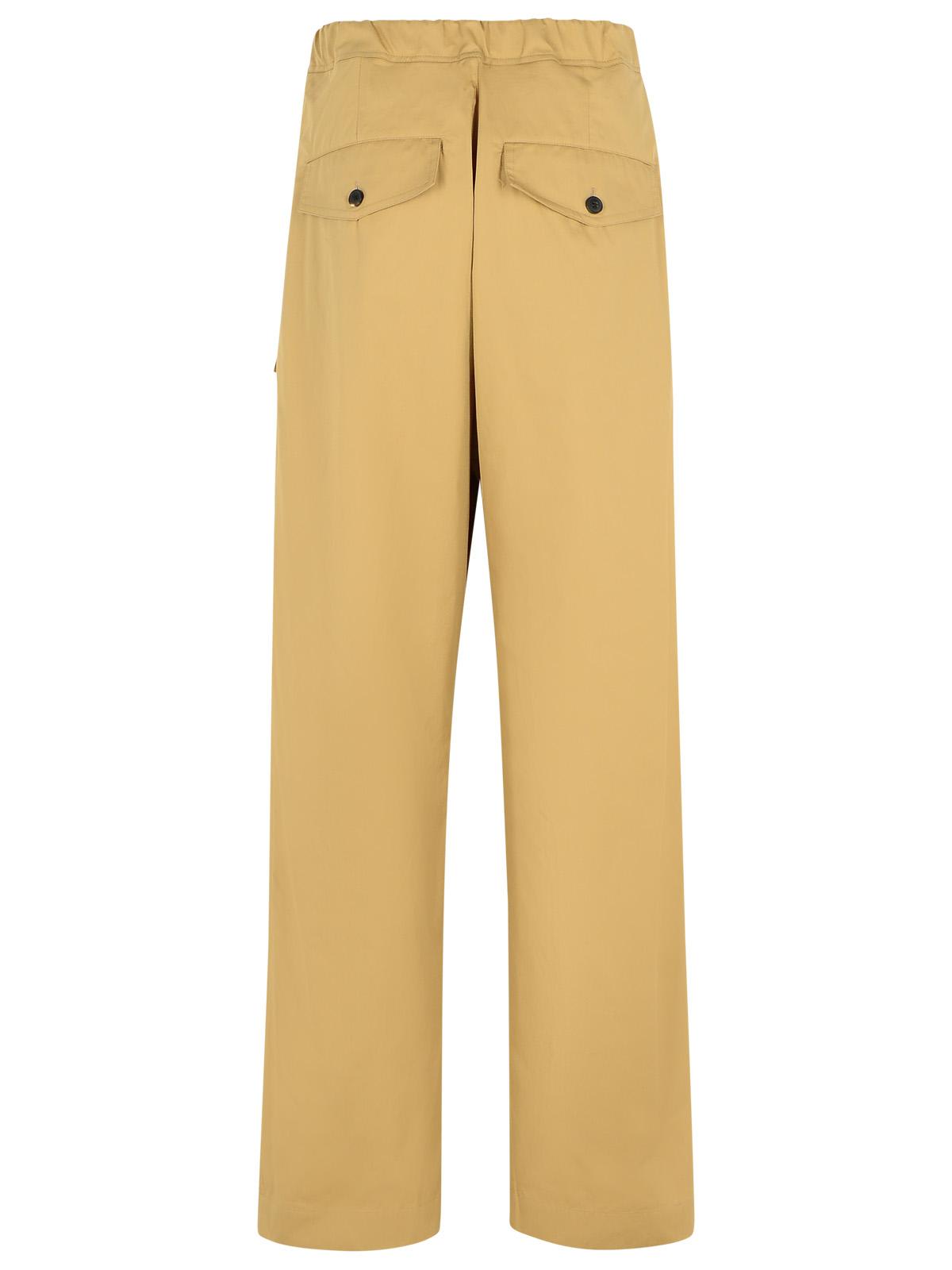 Dries Van Noten Cotton Trousers With Elastic Waistband And Pockets