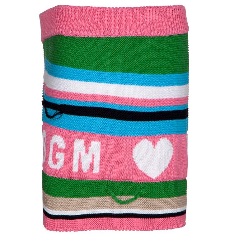 Shop Msgm Shorts Casual Rosa In Pink