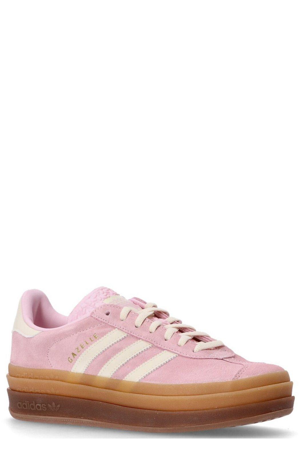 Adidas Originals Womens Adidas Gazelle Bold Suede Low-top Trainers