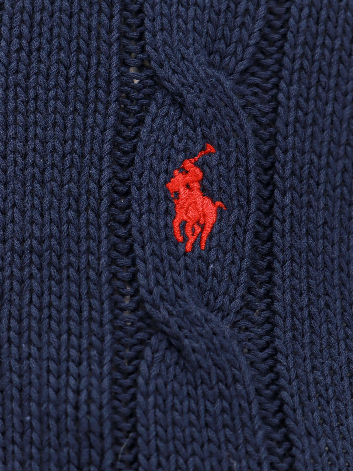 Shop Polo Ralph Lauren Sweater In Hunter Navy