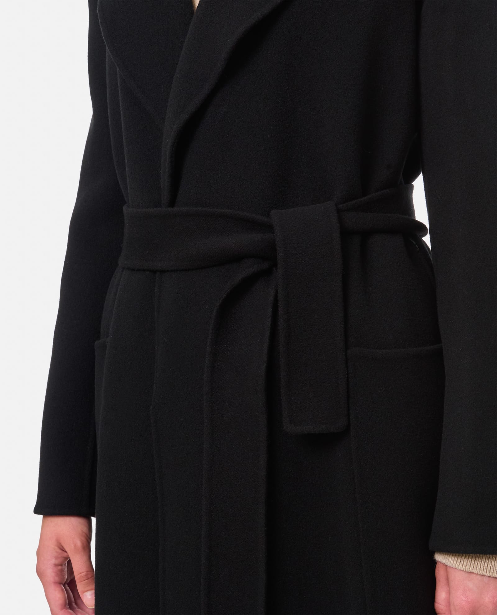 Shop 's Max Mara Paolore Coat In Black