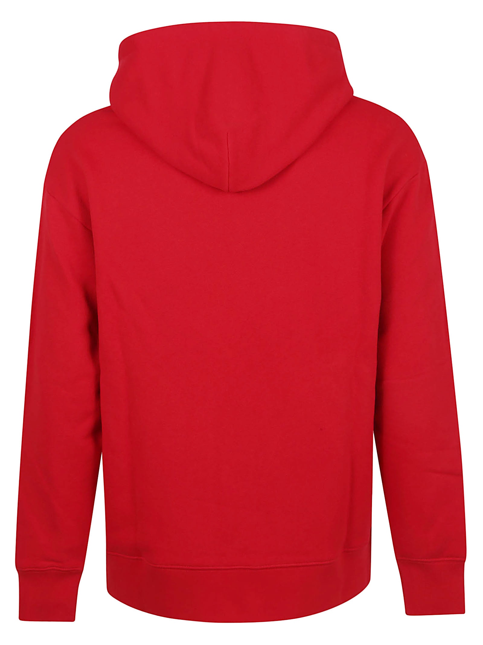 Valentino Cotton Sweatshirt With Hood And Graphic Print
