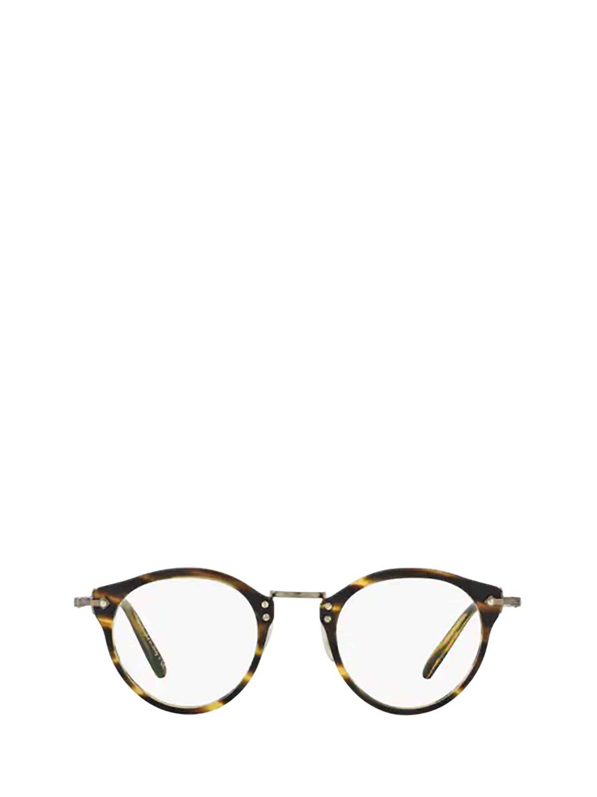 Oliver Peoples Op-505 Round Frame Glasses In Black