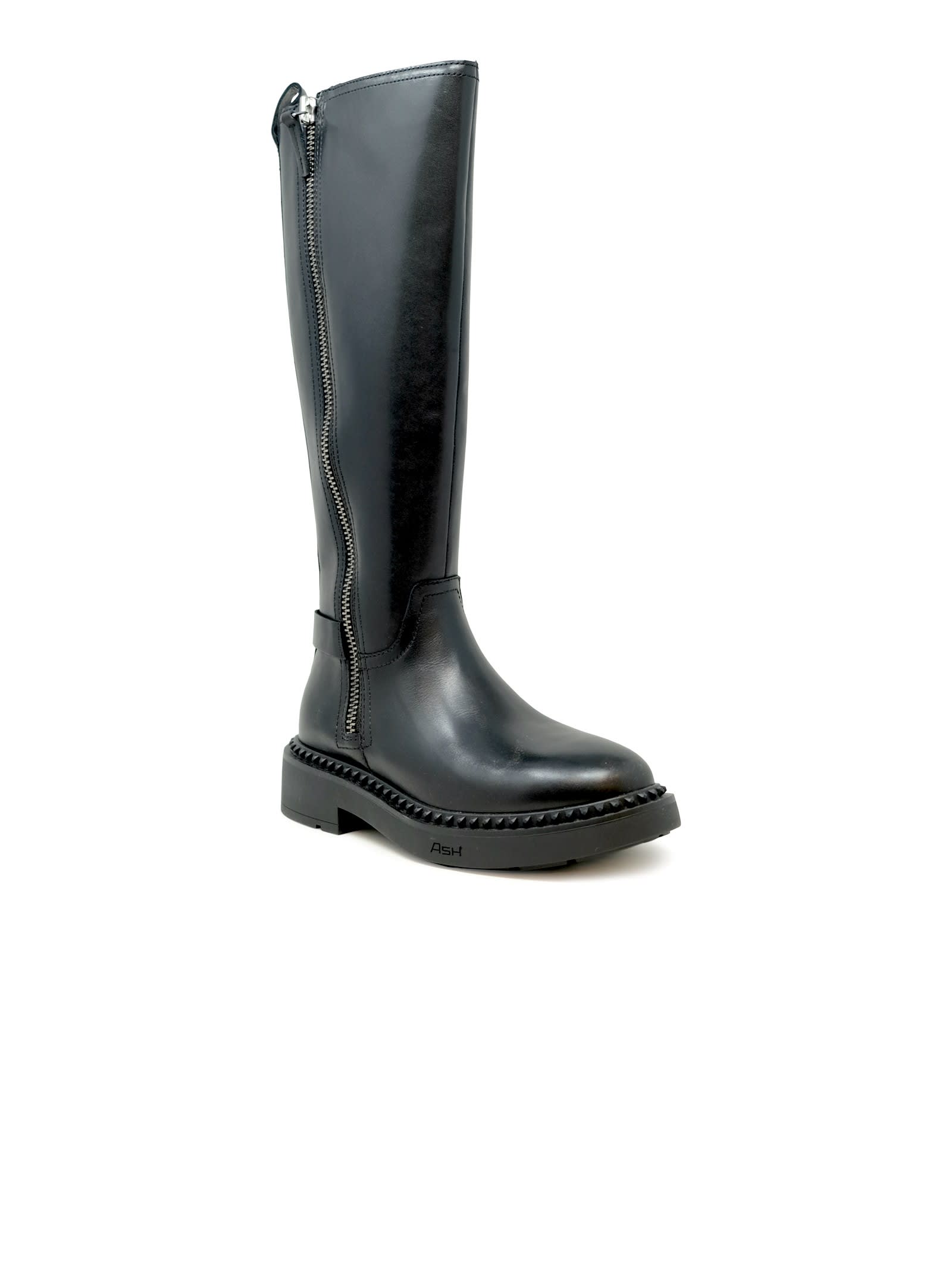 Shop Ash Soft Mustang Black Boots