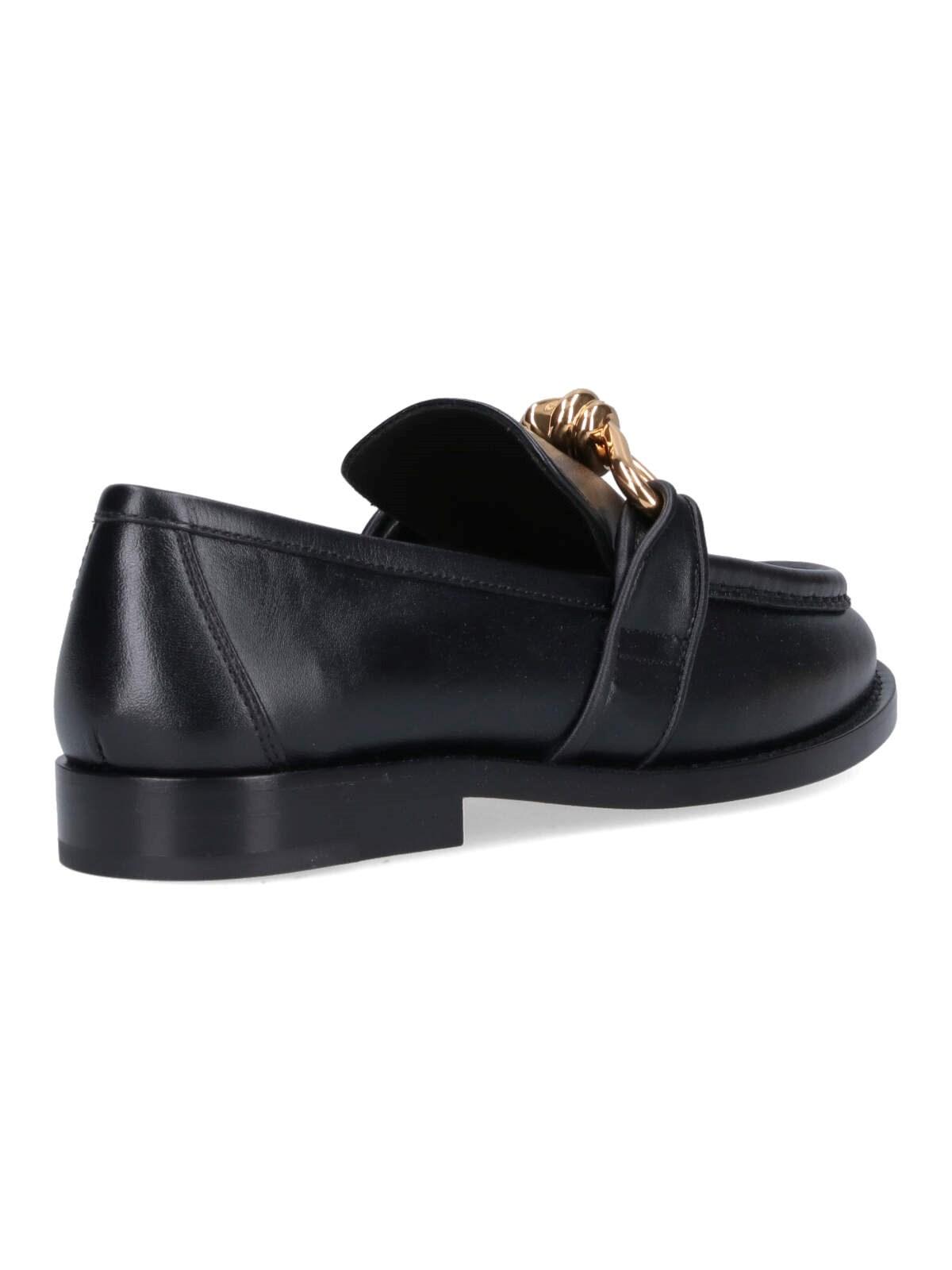 Shop Bottega Veneta Astaire Loafers In Black