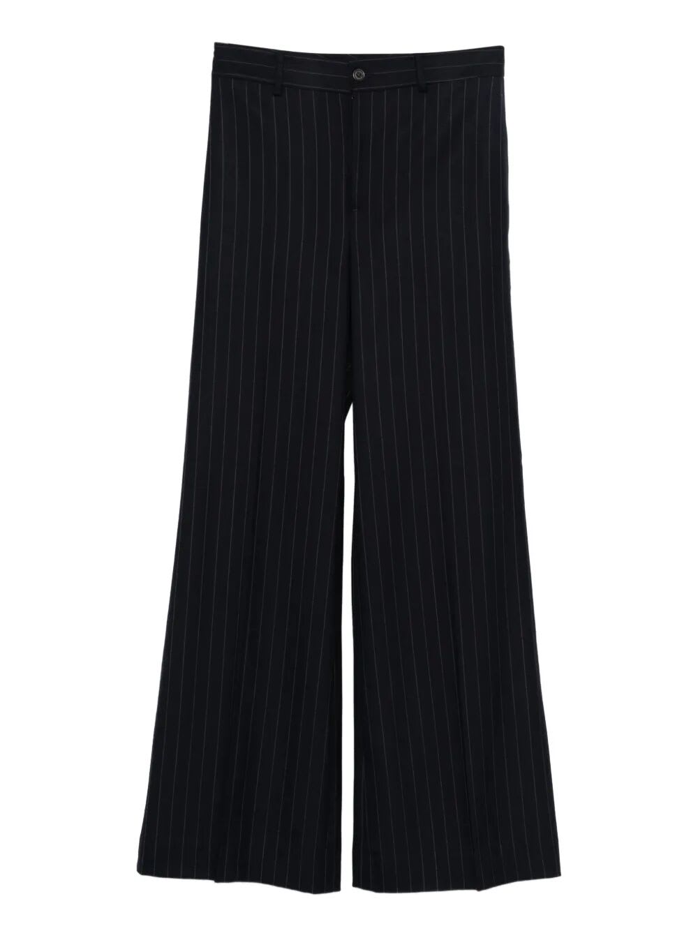 Ralph Lauren Welrette Full Length Pleated In Black