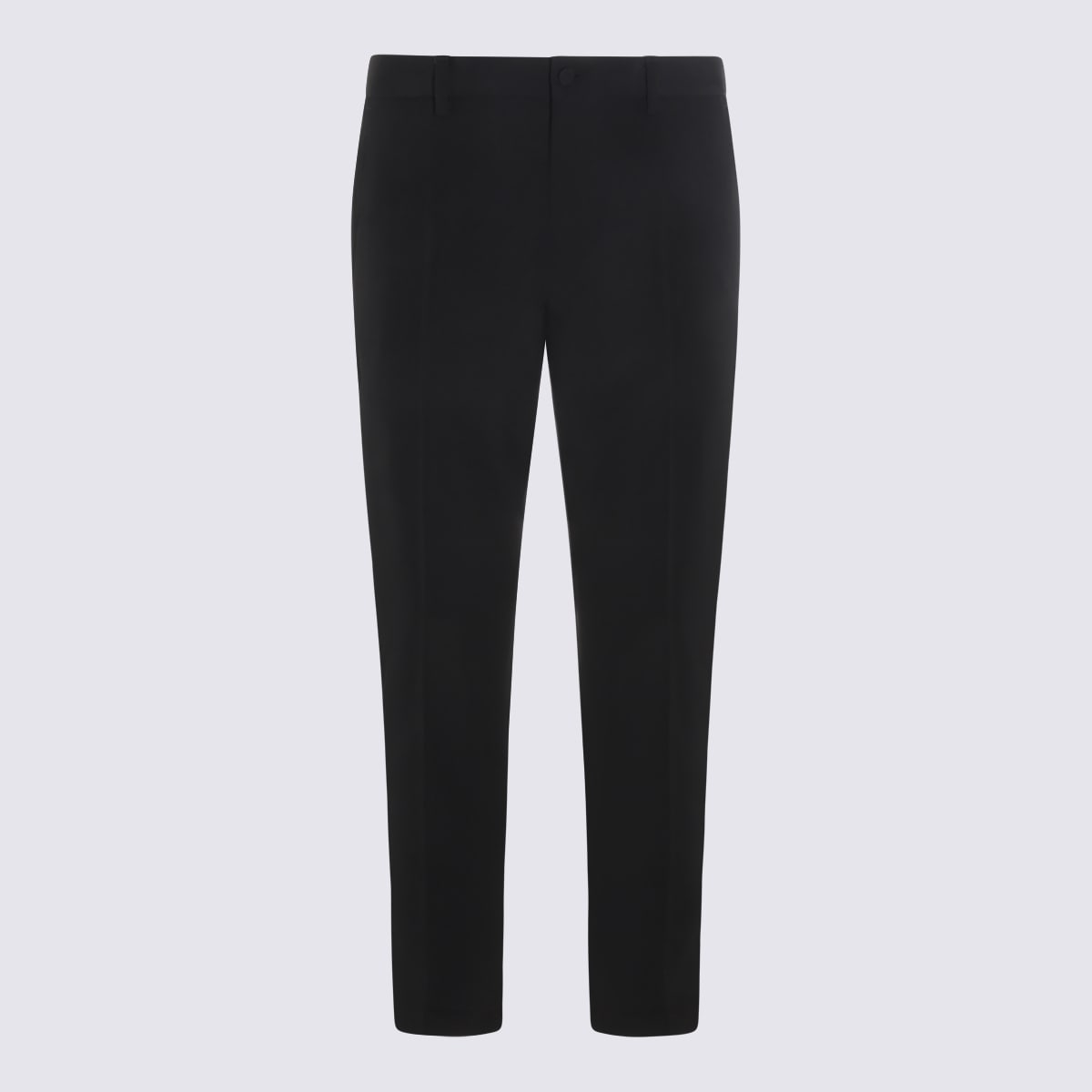 Dolce & Gabbana Black Virgin Wool Pant