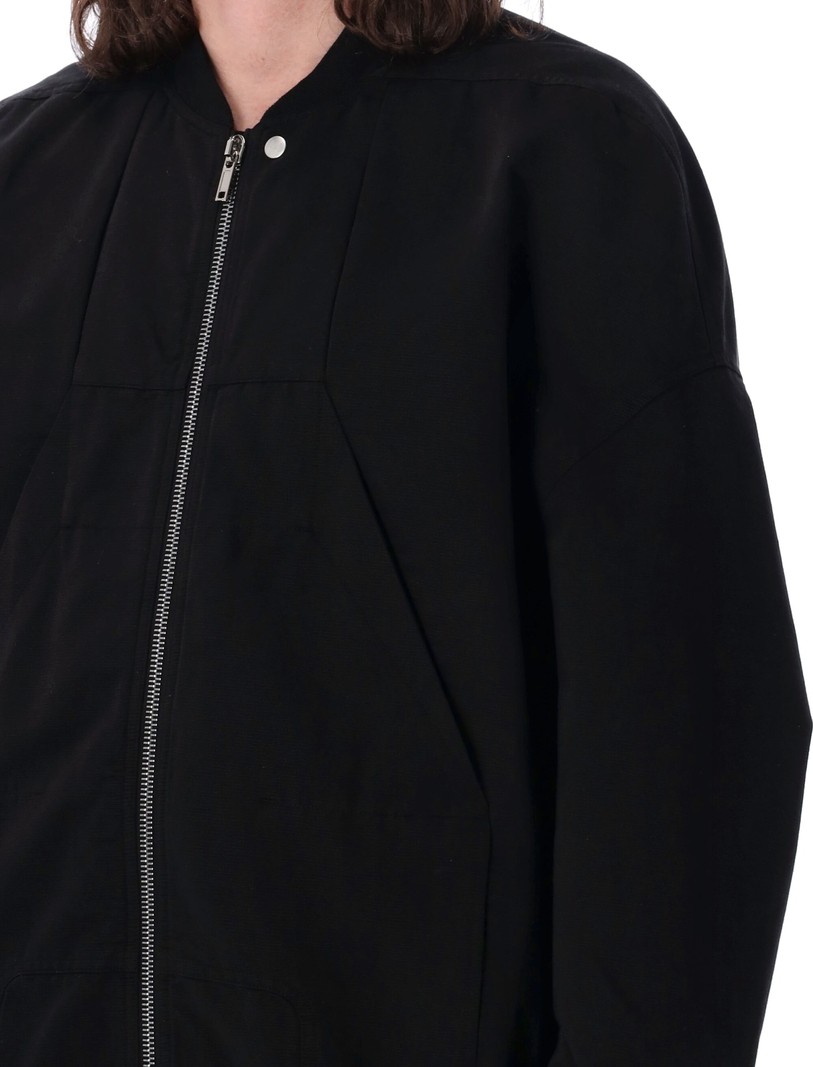 Shop Drkshdw Sphinx Jumbo Flight Bomber Jacket In Black