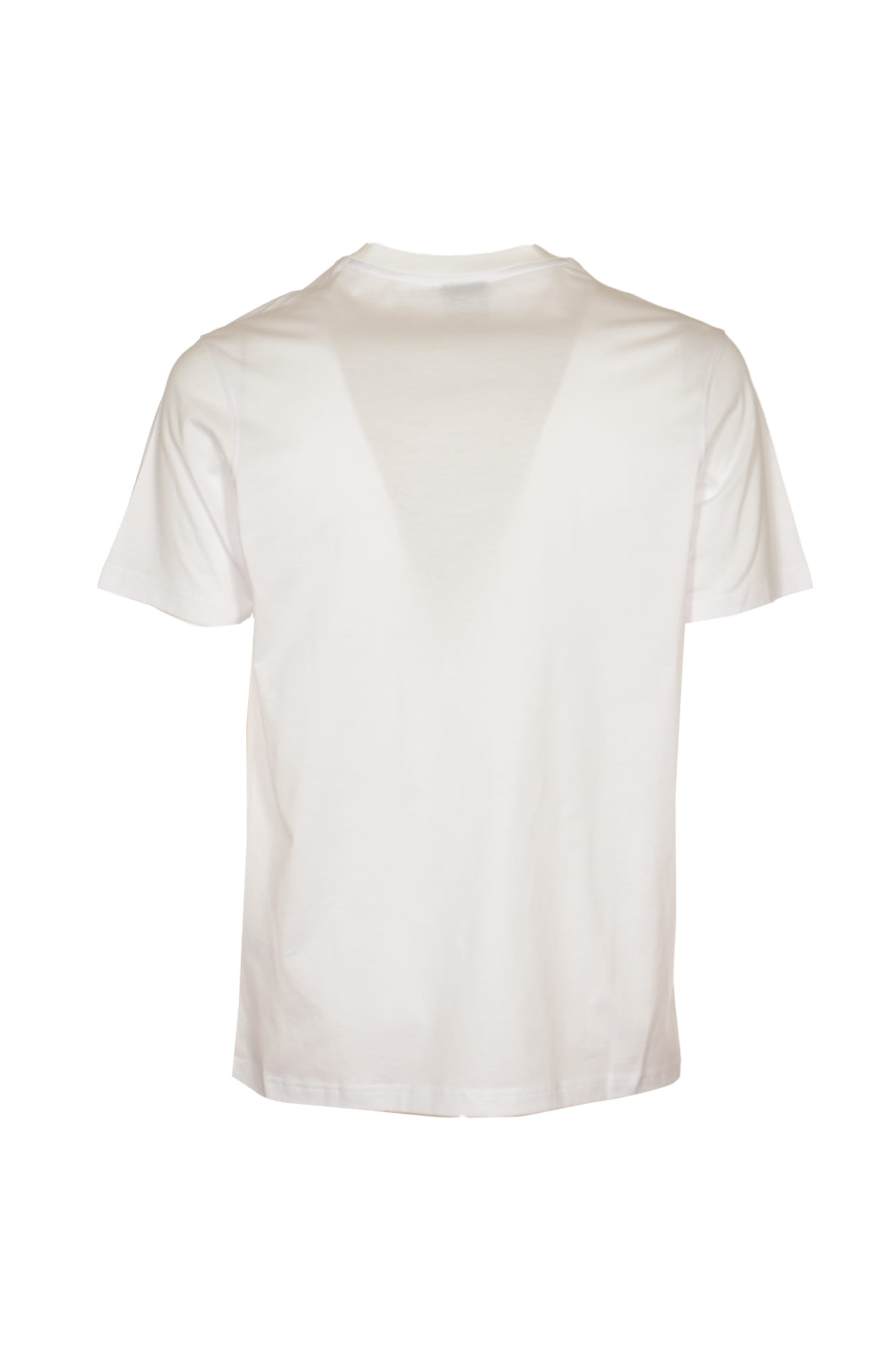 Shop Paul&amp;shark Round Neck T-shirt In White