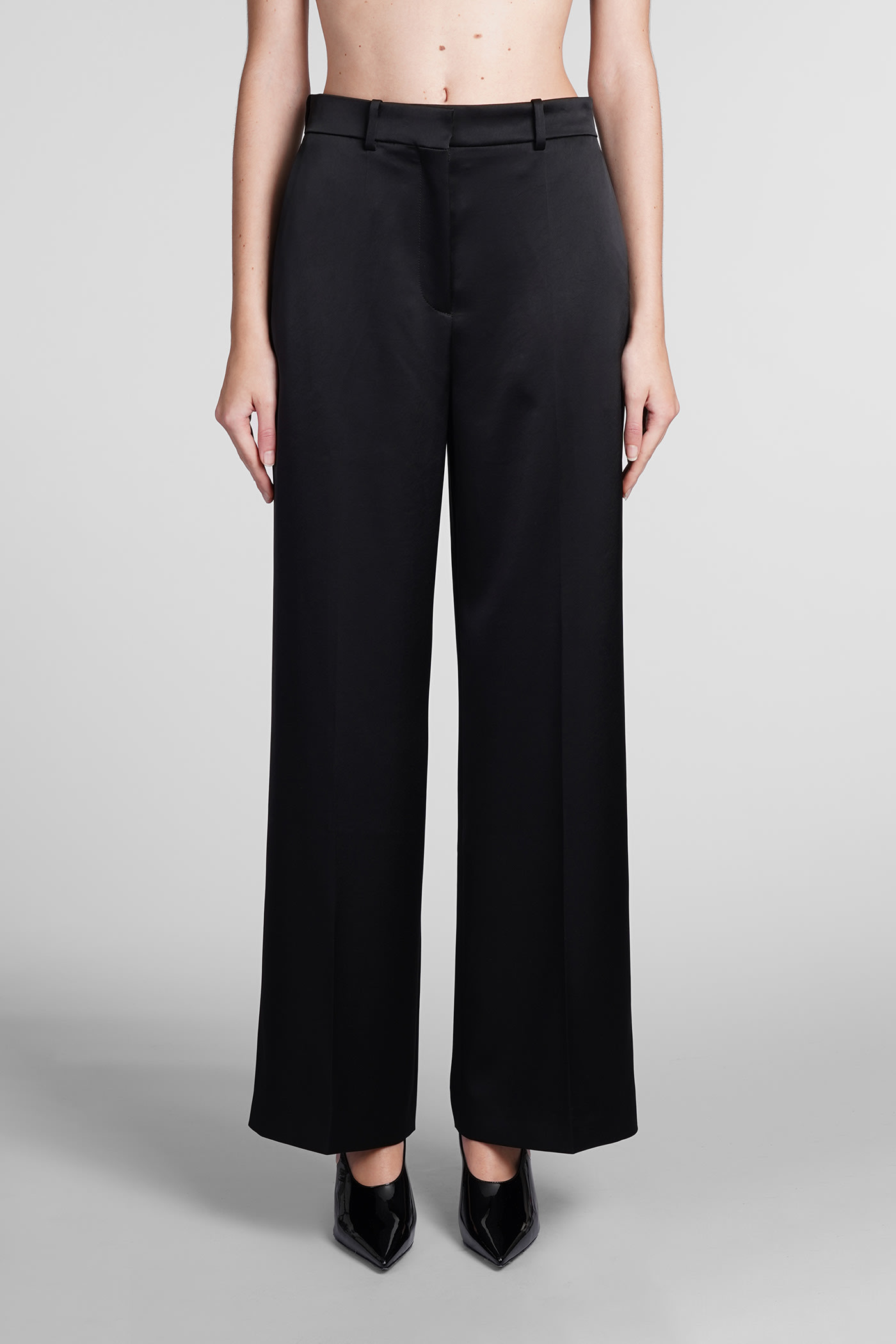 Pants In Black Acetate