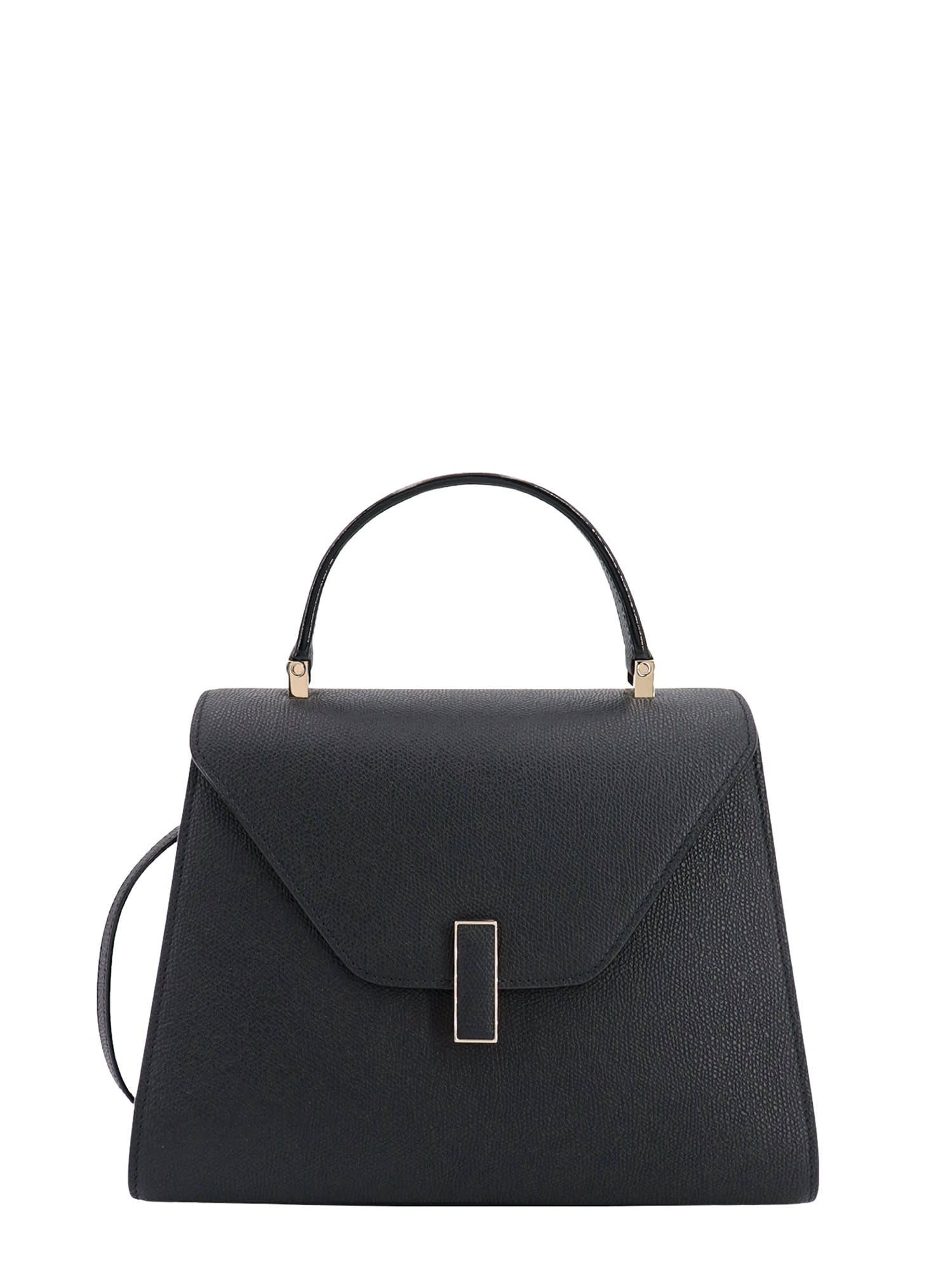 Shop Valextra Handbag In Black