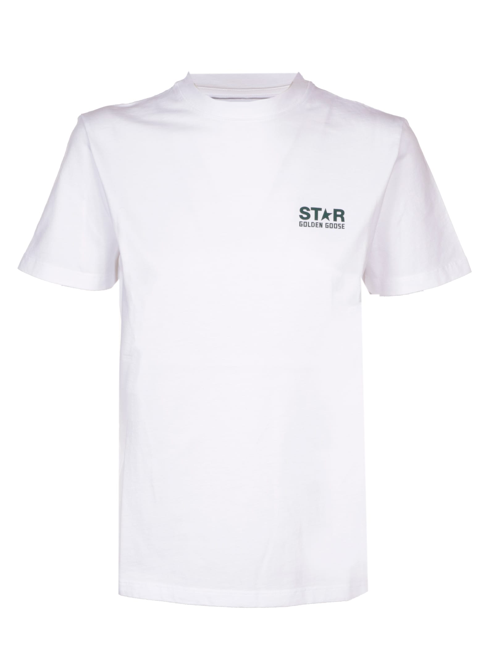 GOLDEN GOOSE STAR/ WS REGULAR T-SHIRT /LOGO/ BIG STAR BACK