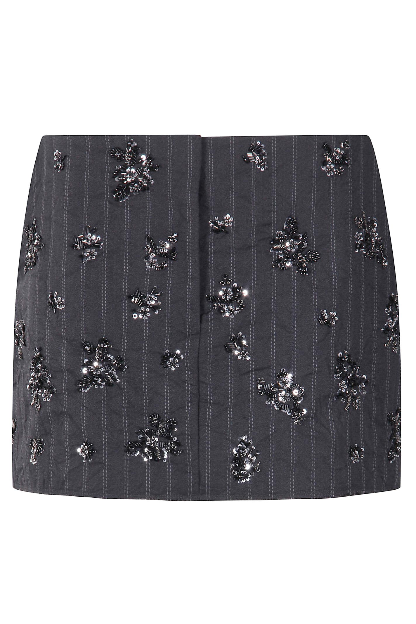 Simkhai Blaire Mini Skirt In Gray