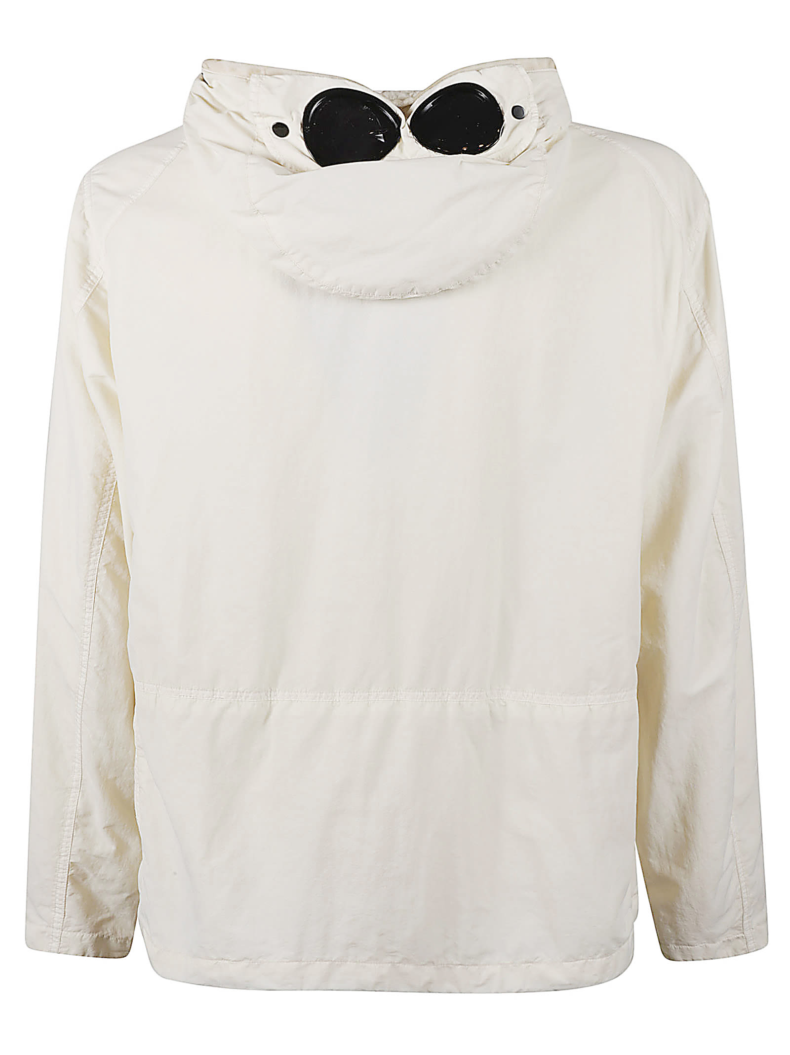 C.p. Company C. P. Company Technical Goggle Windbreaker Jacket In Beige