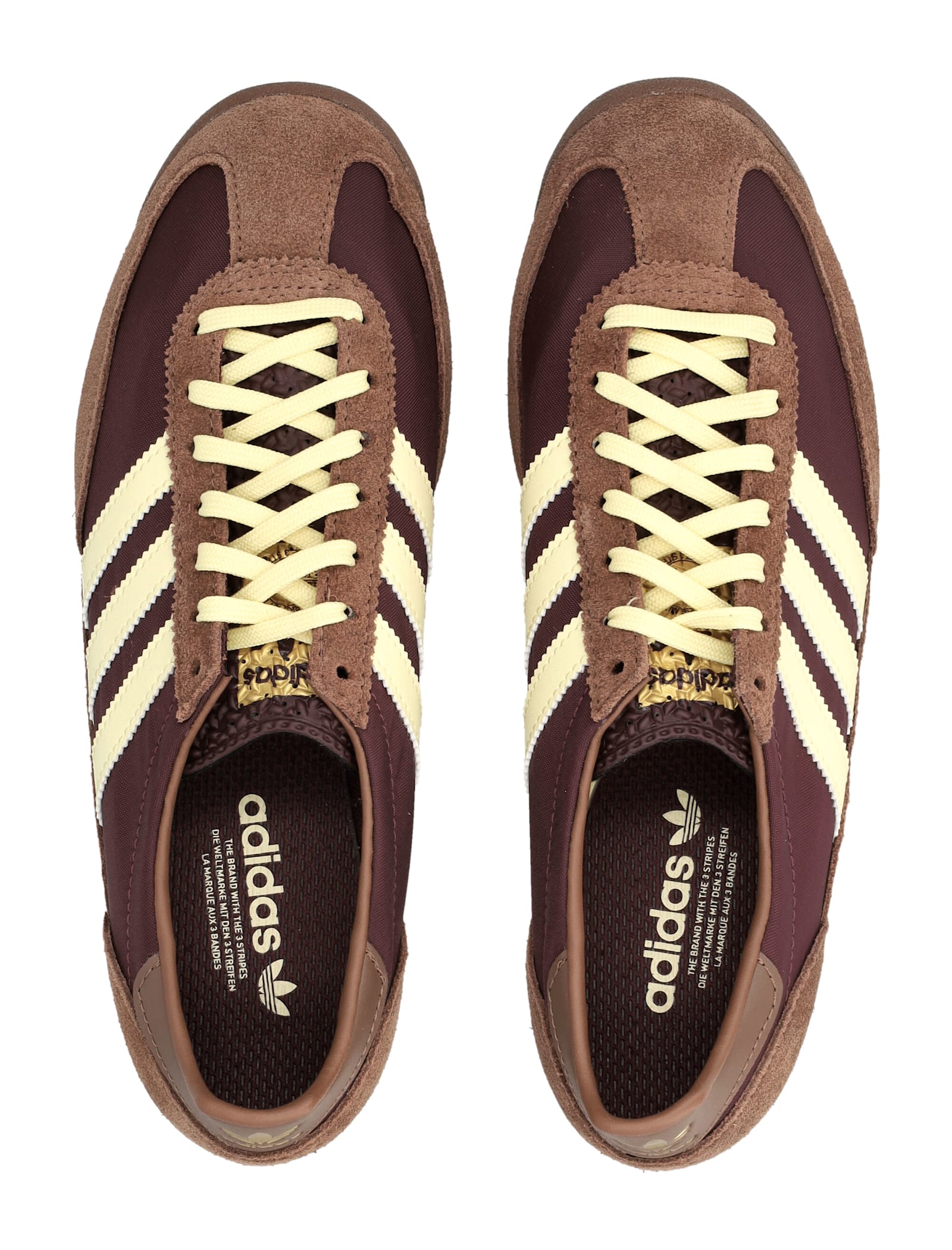 Adidas Originals Sl72 Og Women S Sneakers Brown In Burgundy