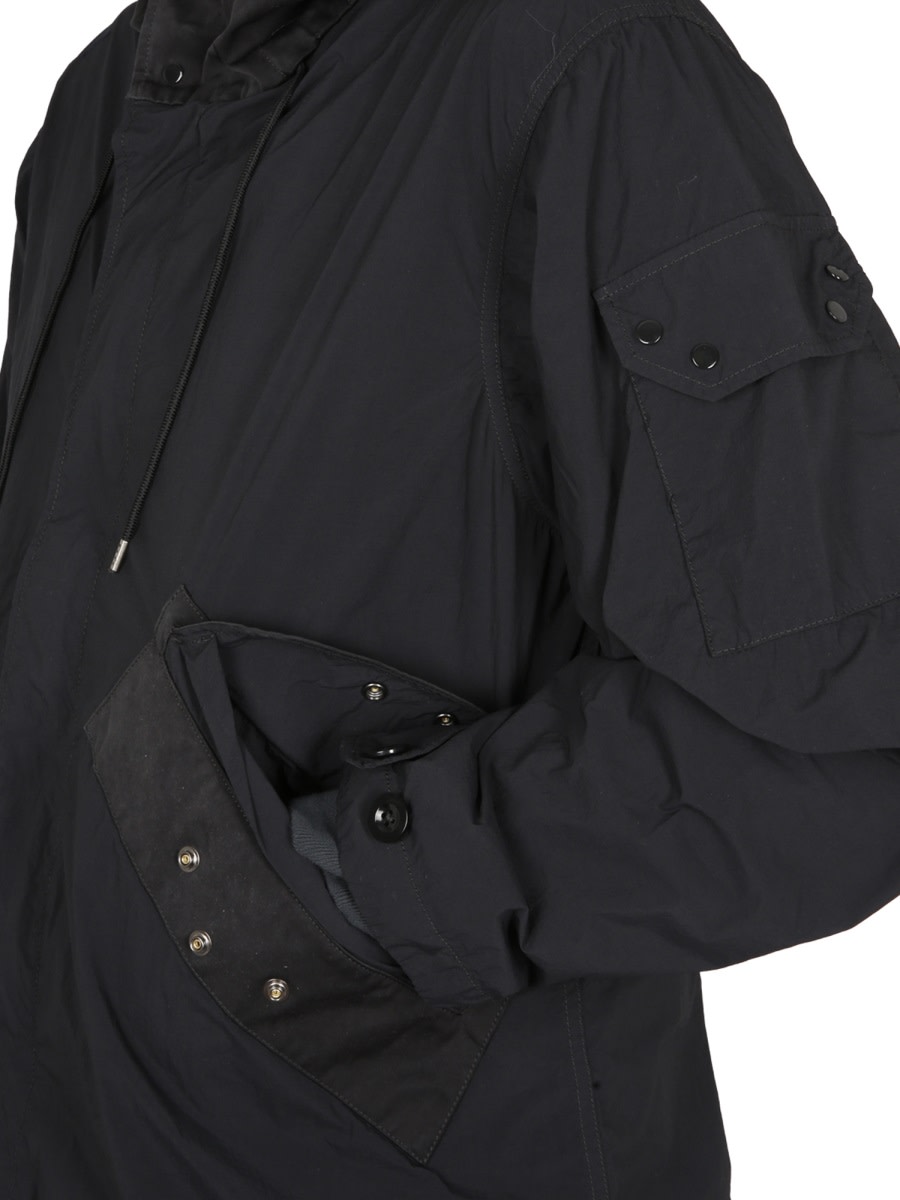 Ten C Mid Layer Jacket In Black