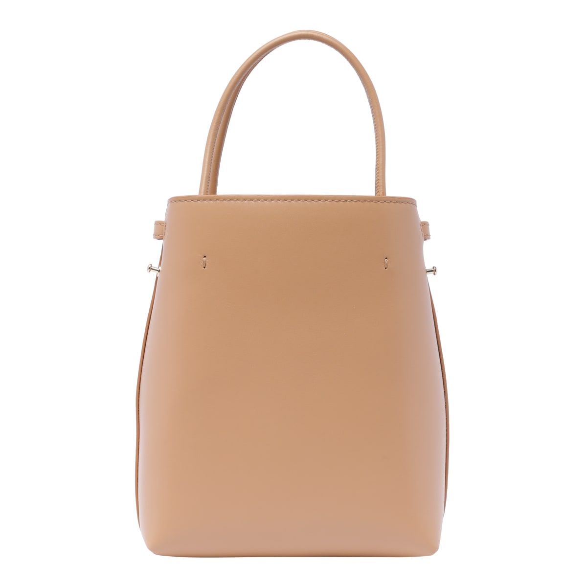 Shop Chloé Micro Chloe Sense Tote Bag In Beige