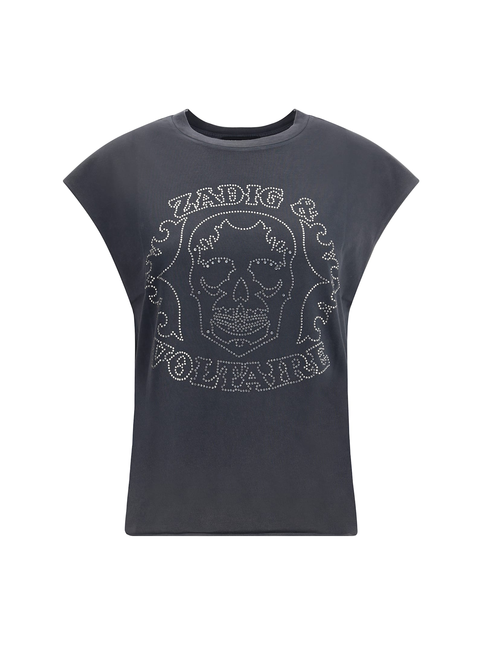Zadig & Voltaire Skull Strass T-shirt