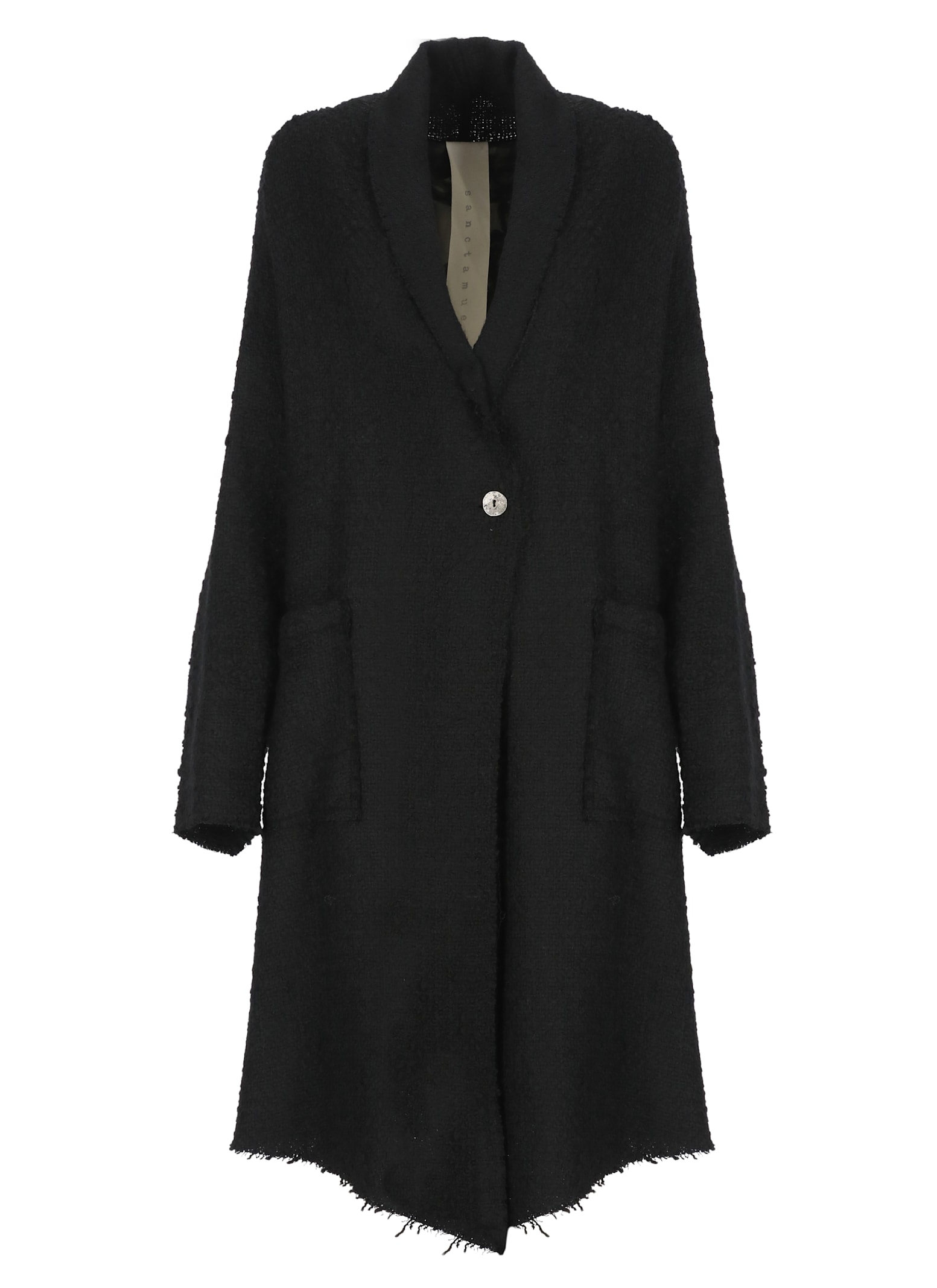 Virgin Wool Blend Coat